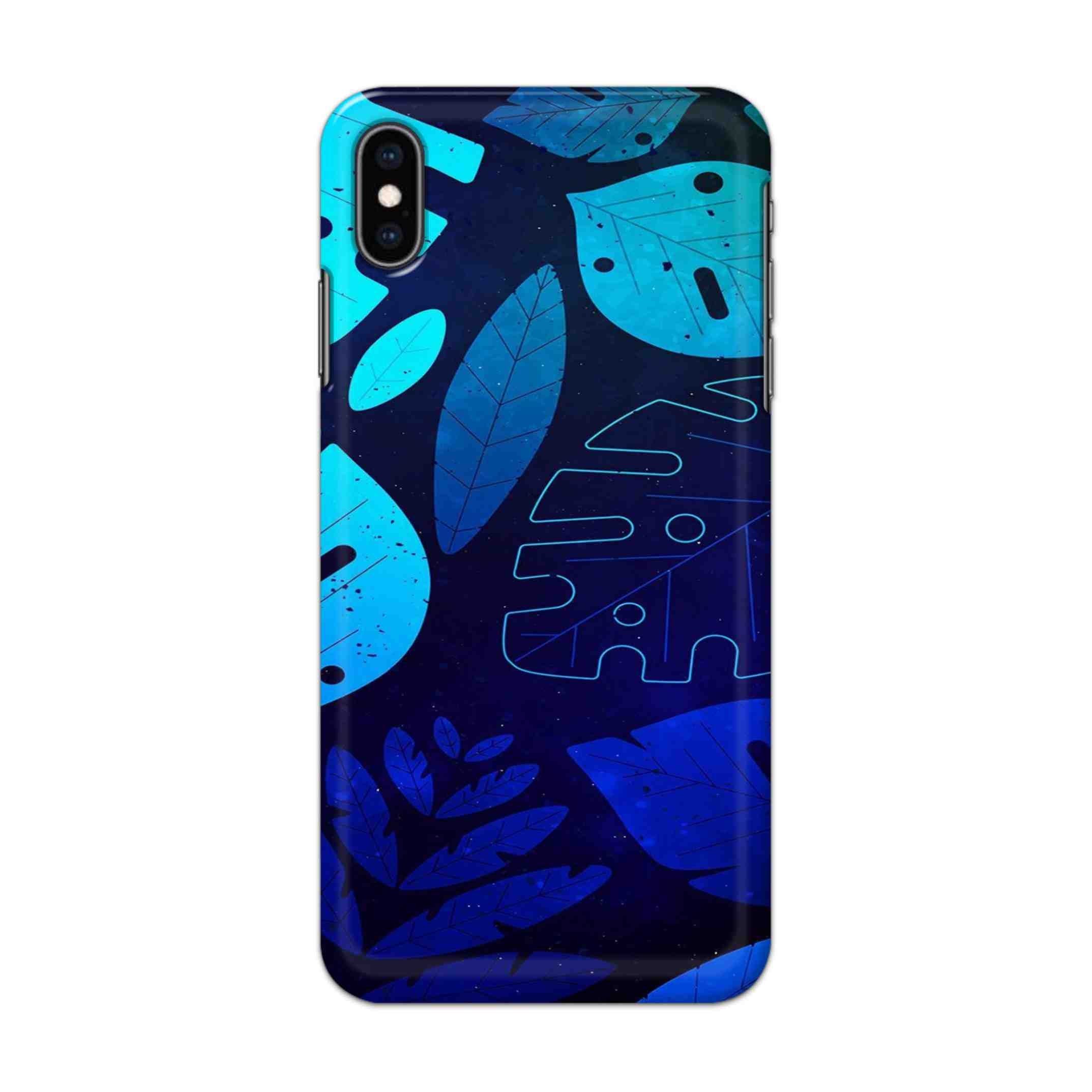 Buy Neon Leaf Hard Back Mobile Phone Case/Cover For iPhone XS MAX Online