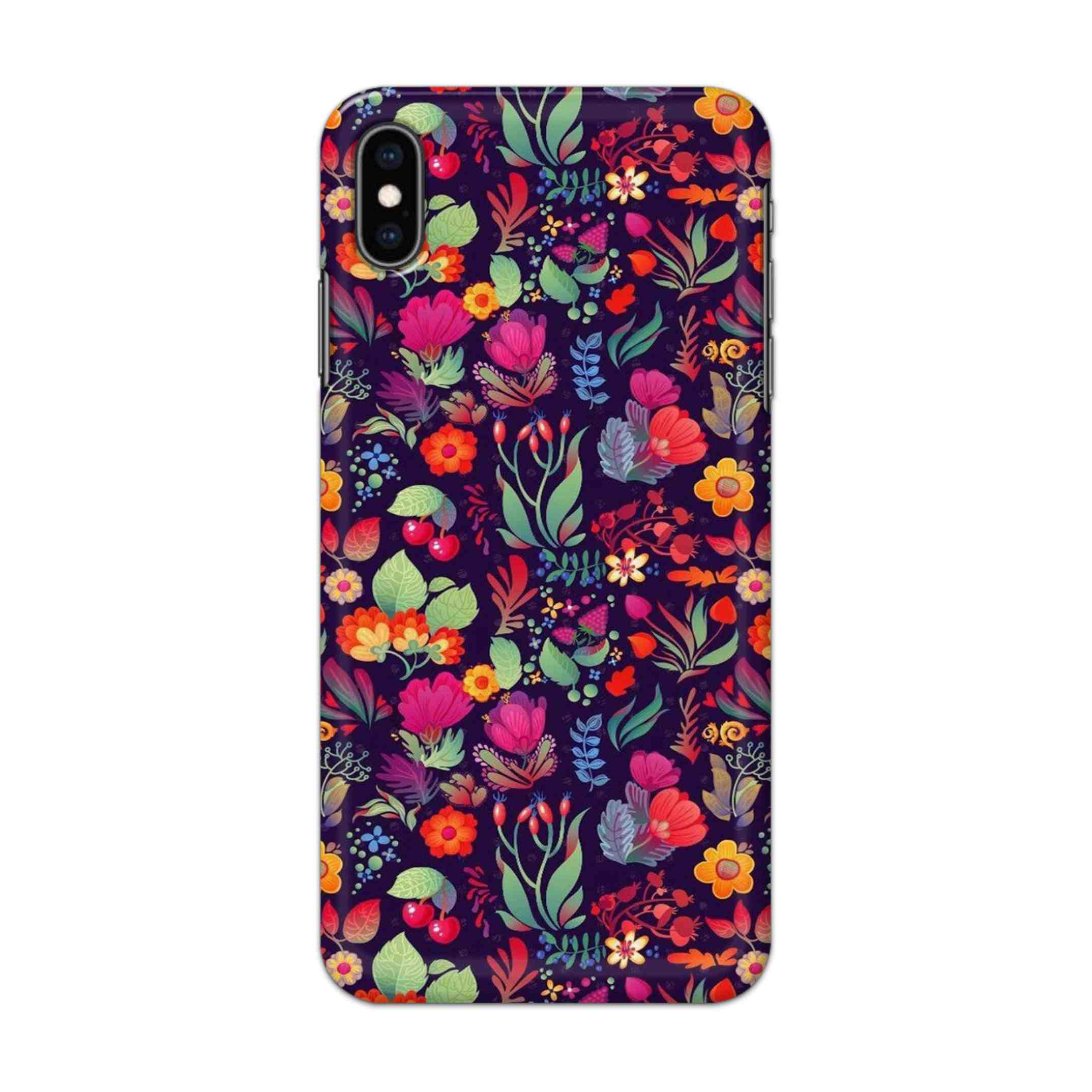 Buy Fruits Flower Hard Back Mobile Phone Case/Cover For iPhone XS MAX Online