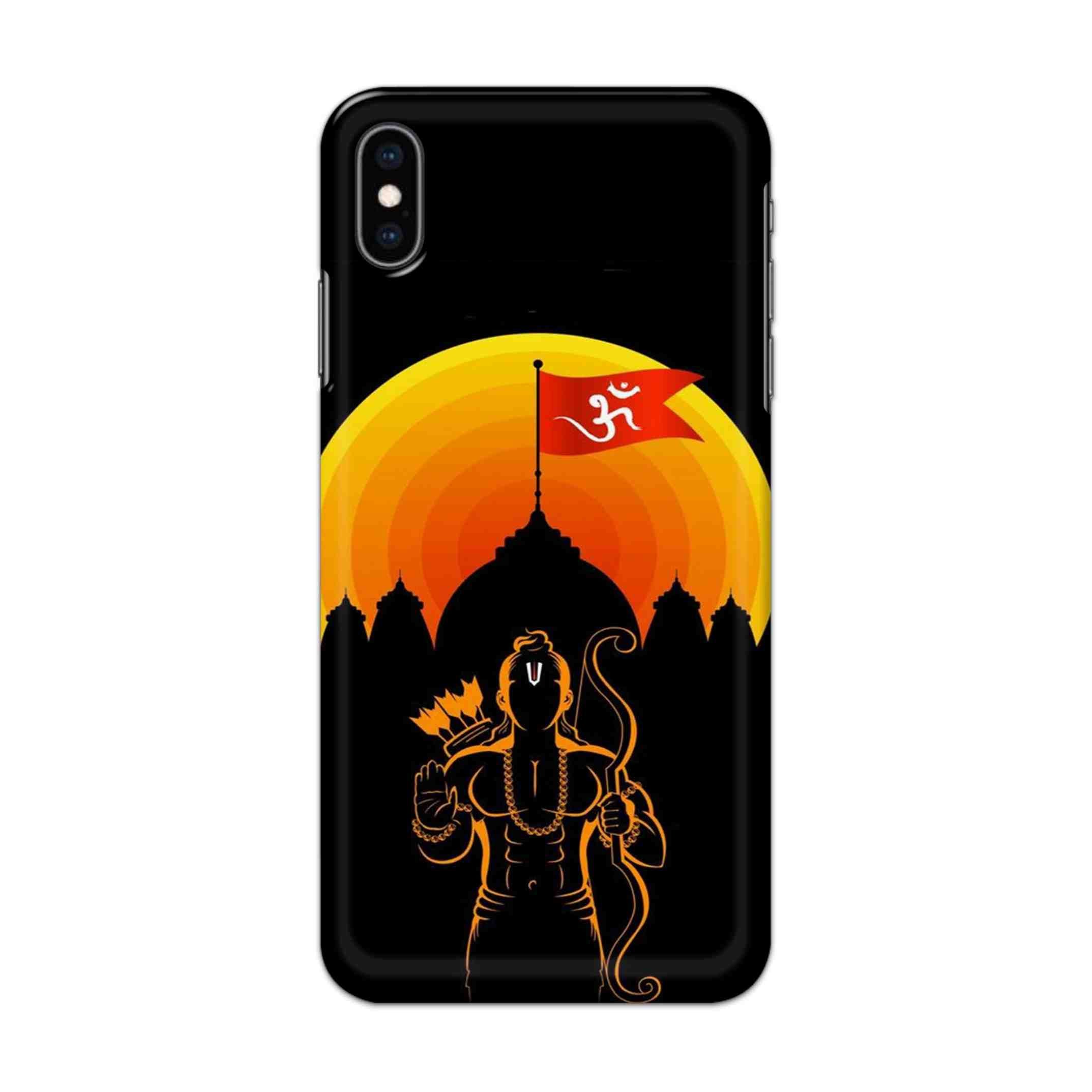 Buy Ram Ji Hard Back Mobile Phone Case/Cover For iPhone XS MAX Online