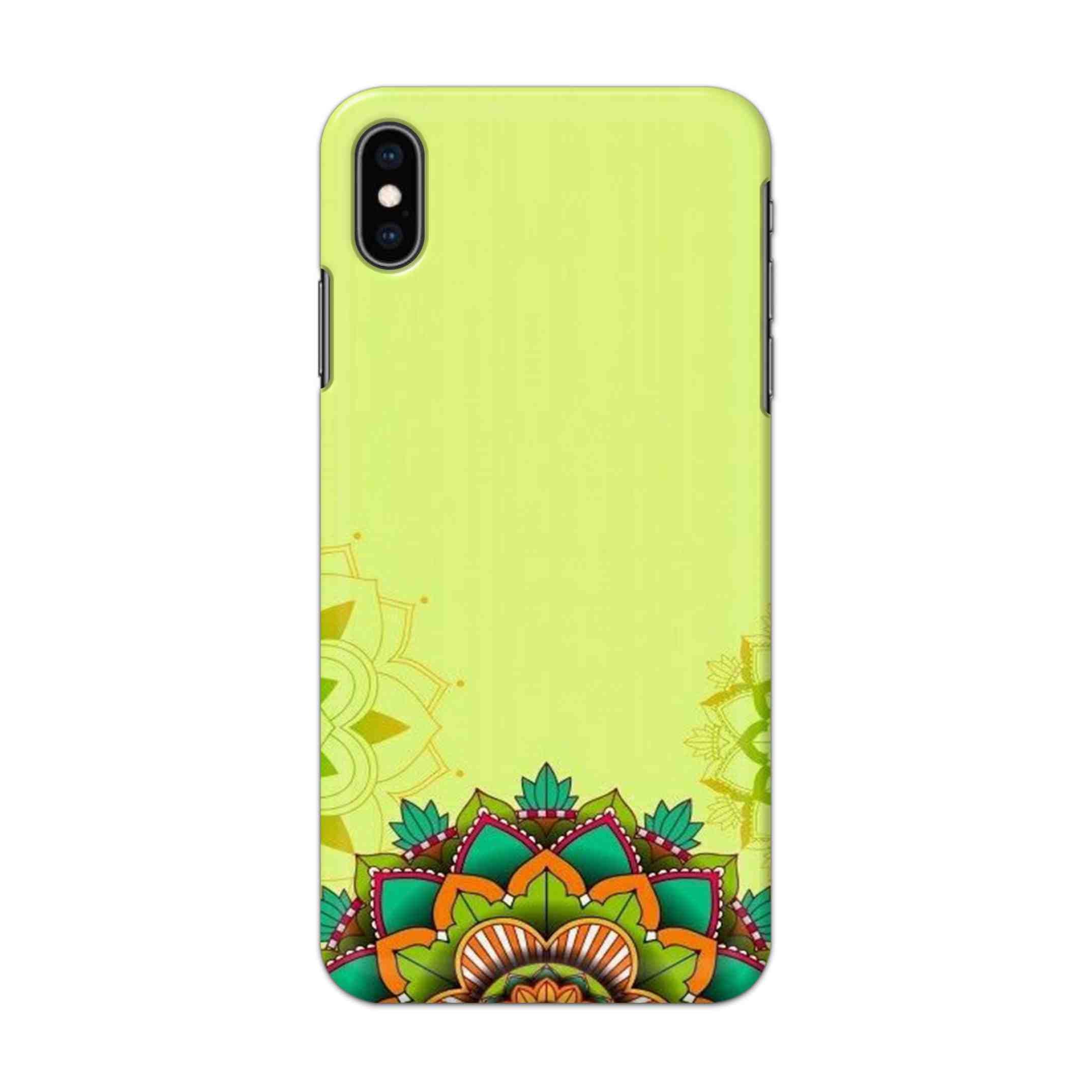 Buy Flower Mandala Hard Back Mobile Phone Case/Cover For iPhone XS MAX Online