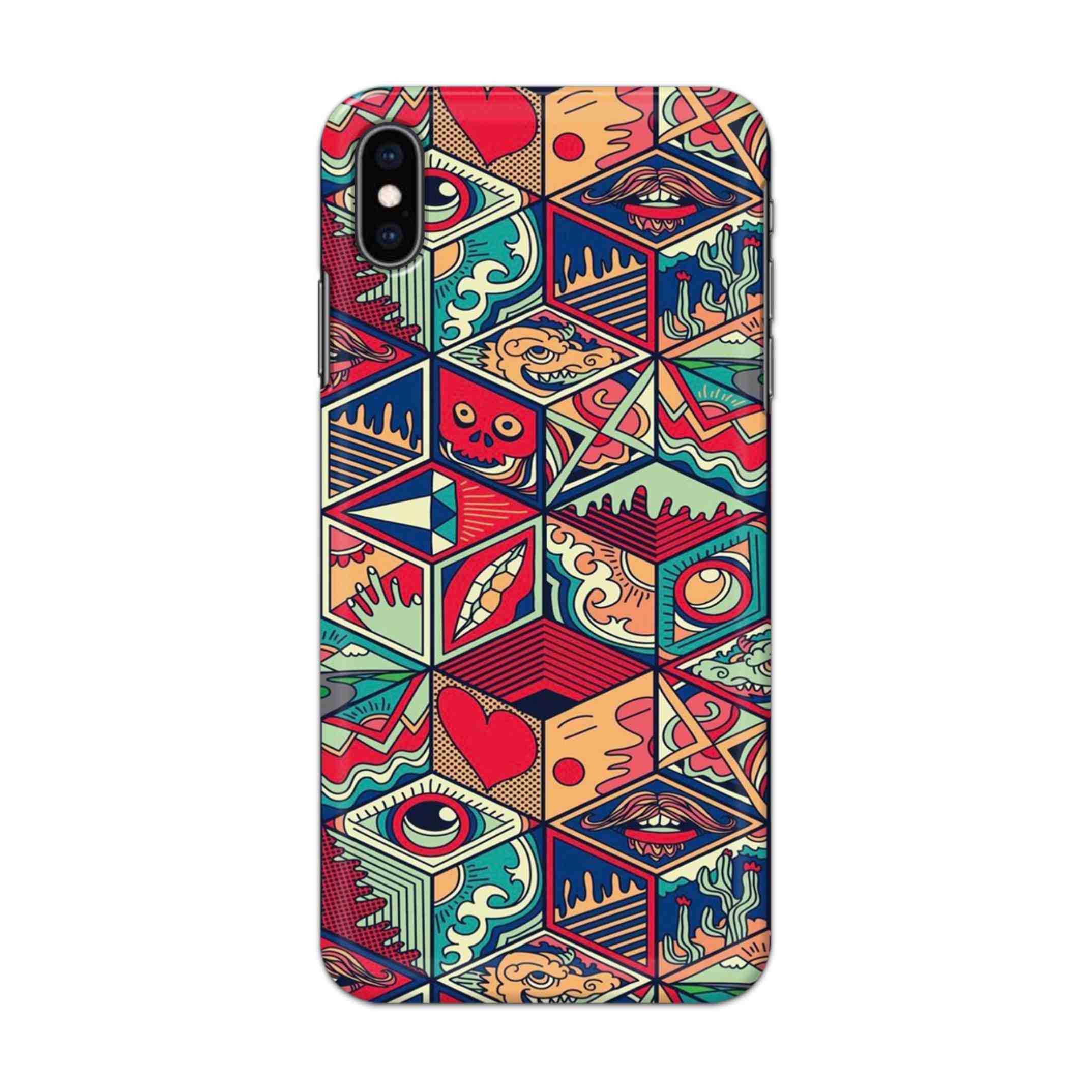 Buy Face Mandala Hard Back Mobile Phone Case/Cover For iPhone XS MAX Online