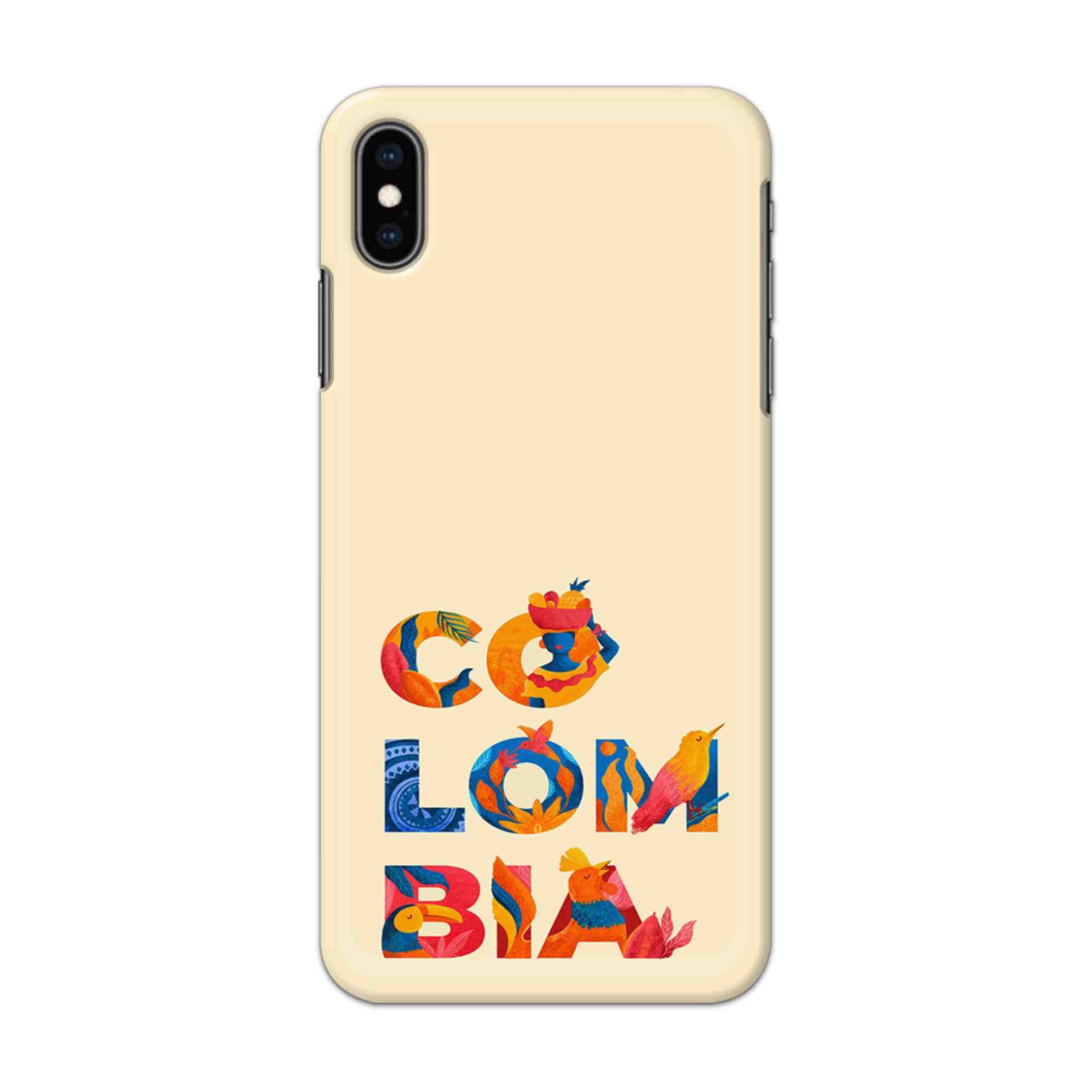 Buy Colombia Hard Back Mobile Phone Case/Cover For iPhone XS MAX Online