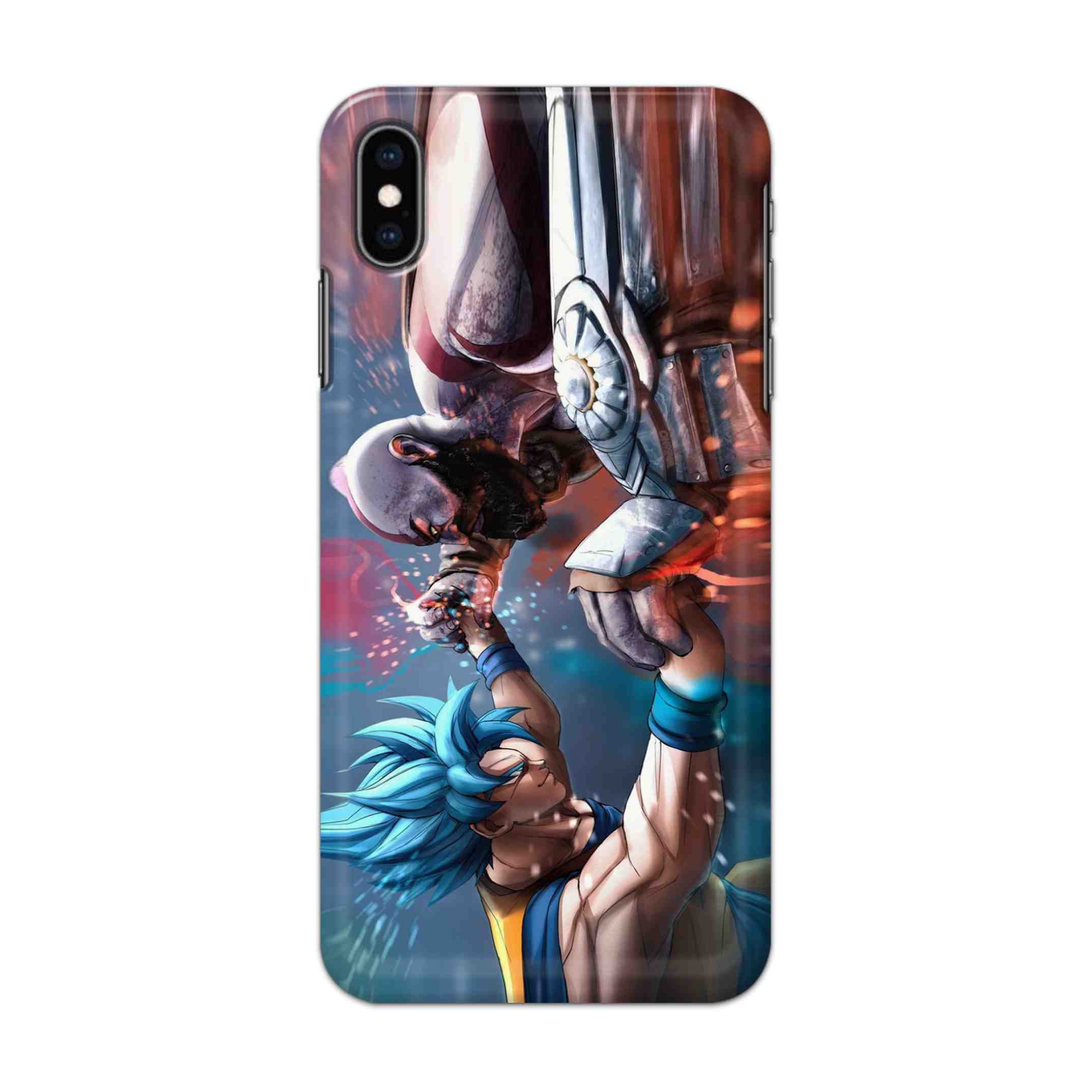 Buy Goku Vs Kratos Hard Back Mobile Phone Case/Cover For iPhone XS MAX Online