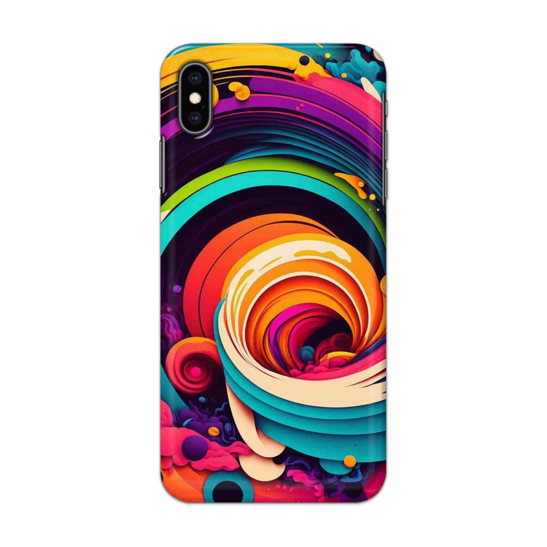 Buy Colour Circle Hard Back Mobile Phone Case/Cover For iPhone XS MAX Online