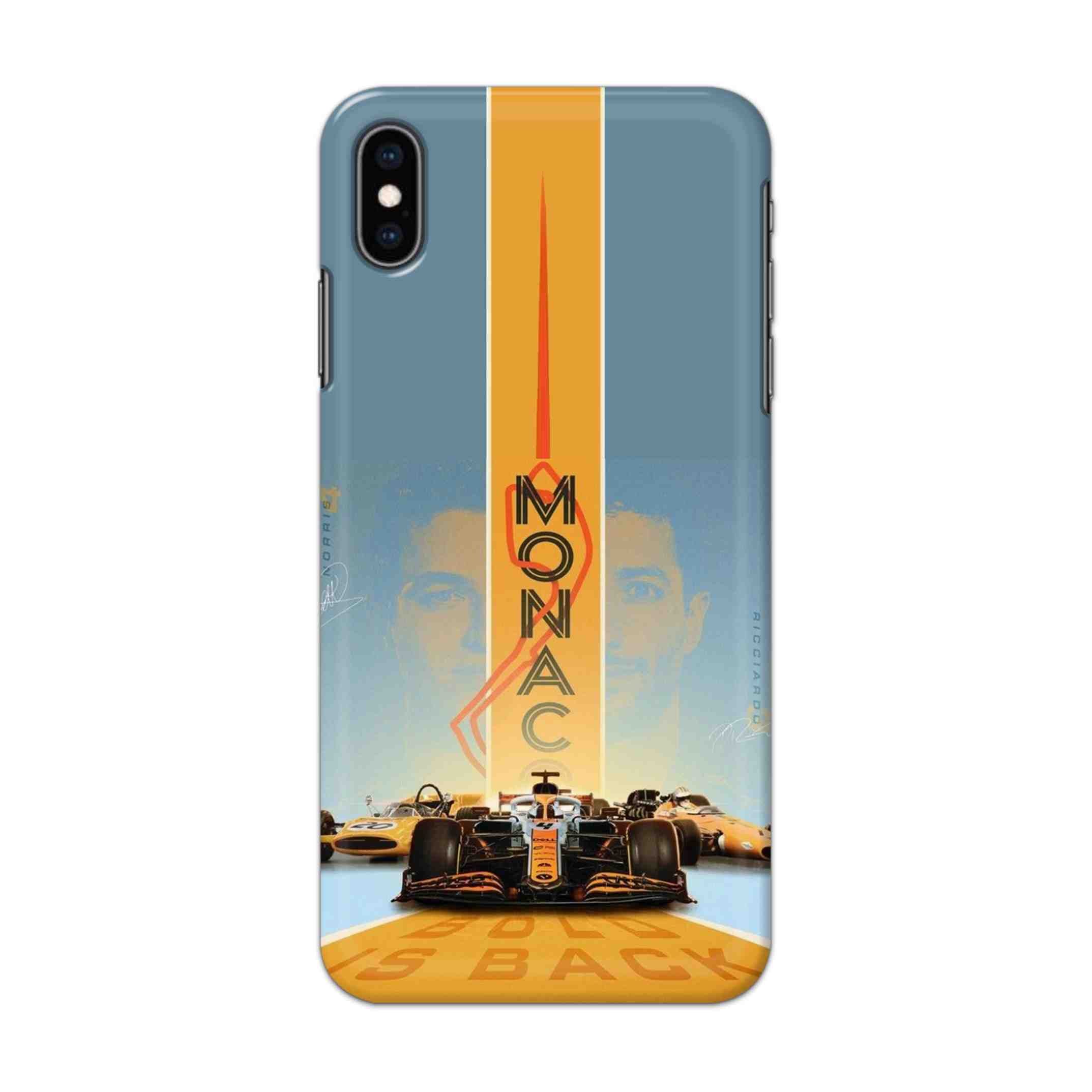 Buy Monac Formula Hard Back Mobile Phone Case/Cover For iPhone XS MAX Online