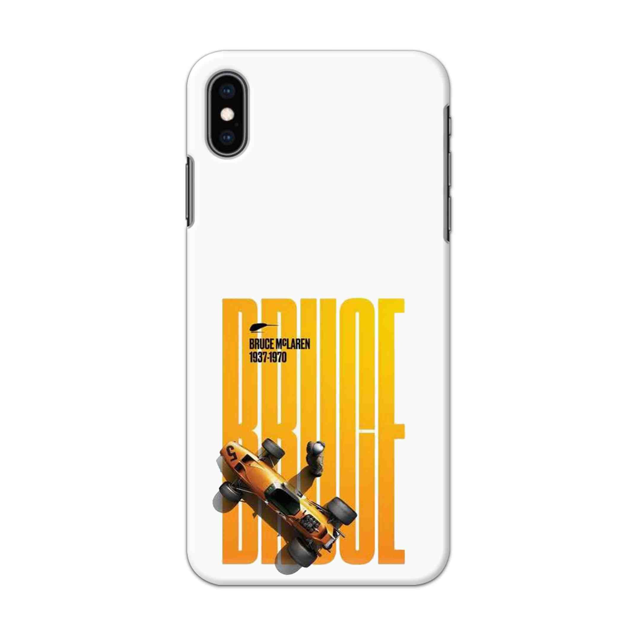 Buy Mc Laren Hard Back Mobile Phone Case/Cover For iPhone XS MAX Online