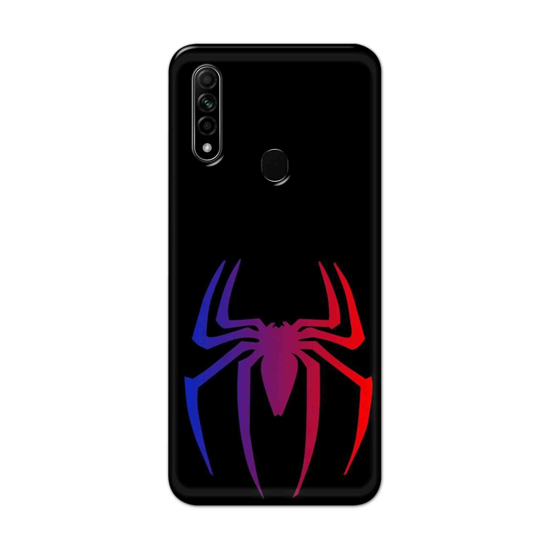 Buy Neon Spiderman Logo Hard Back Mobile Phone Case Cover For Oppo A31 (2020) Online