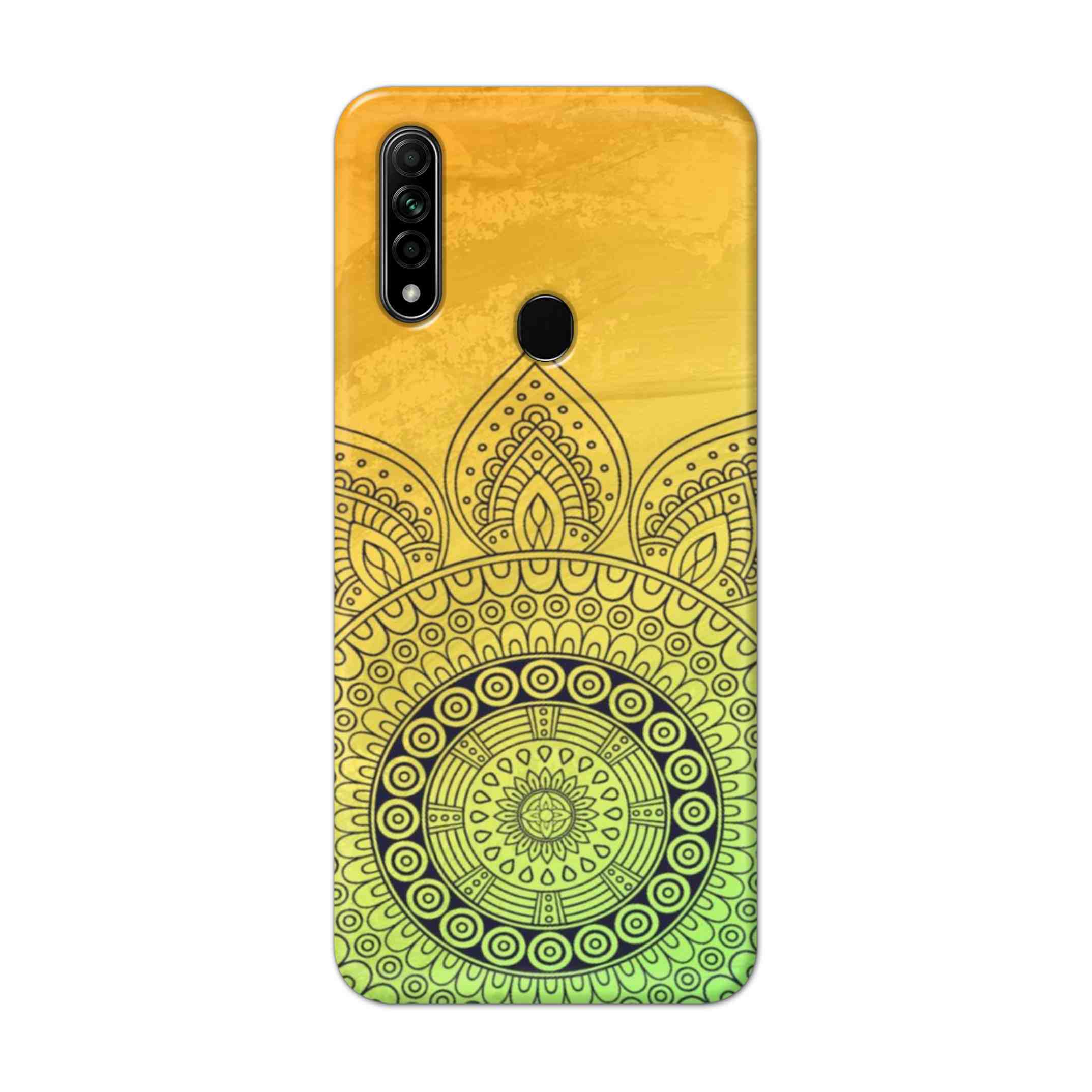 Buy Yellow Rangoli Hard Back Mobile Phone Case Cover For Oppo A31 (2020) Online