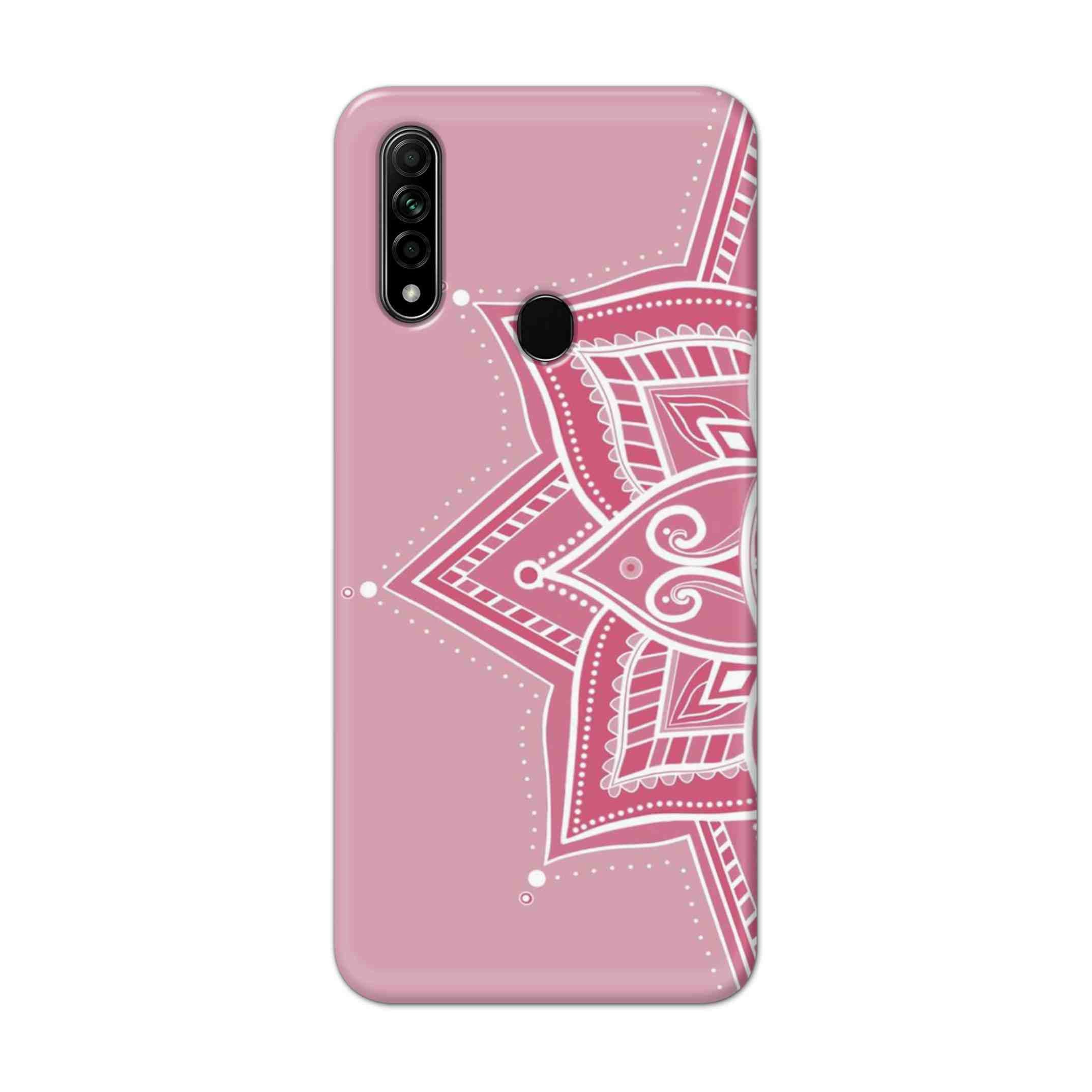 Buy Pink Rangoli Hard Back Mobile Phone Case Cover For Oppo A31 (2020) Online