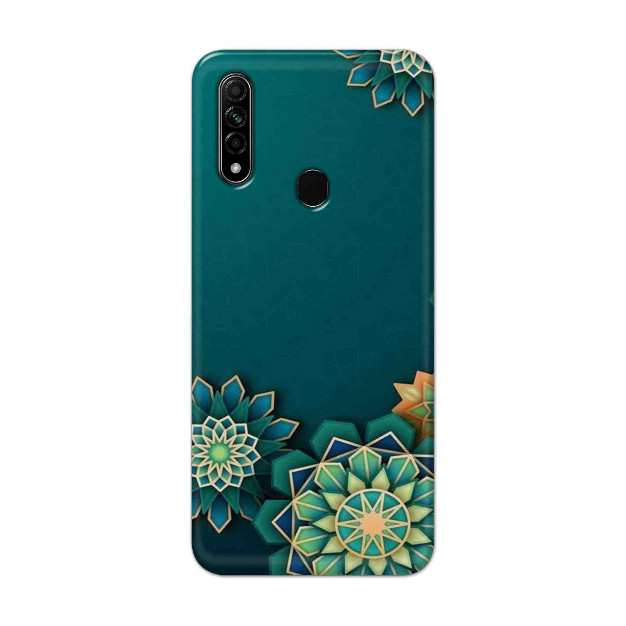 Buy Green Flower Hard Back Mobile Phone Case Cover For Oppo A31 (2020) Online