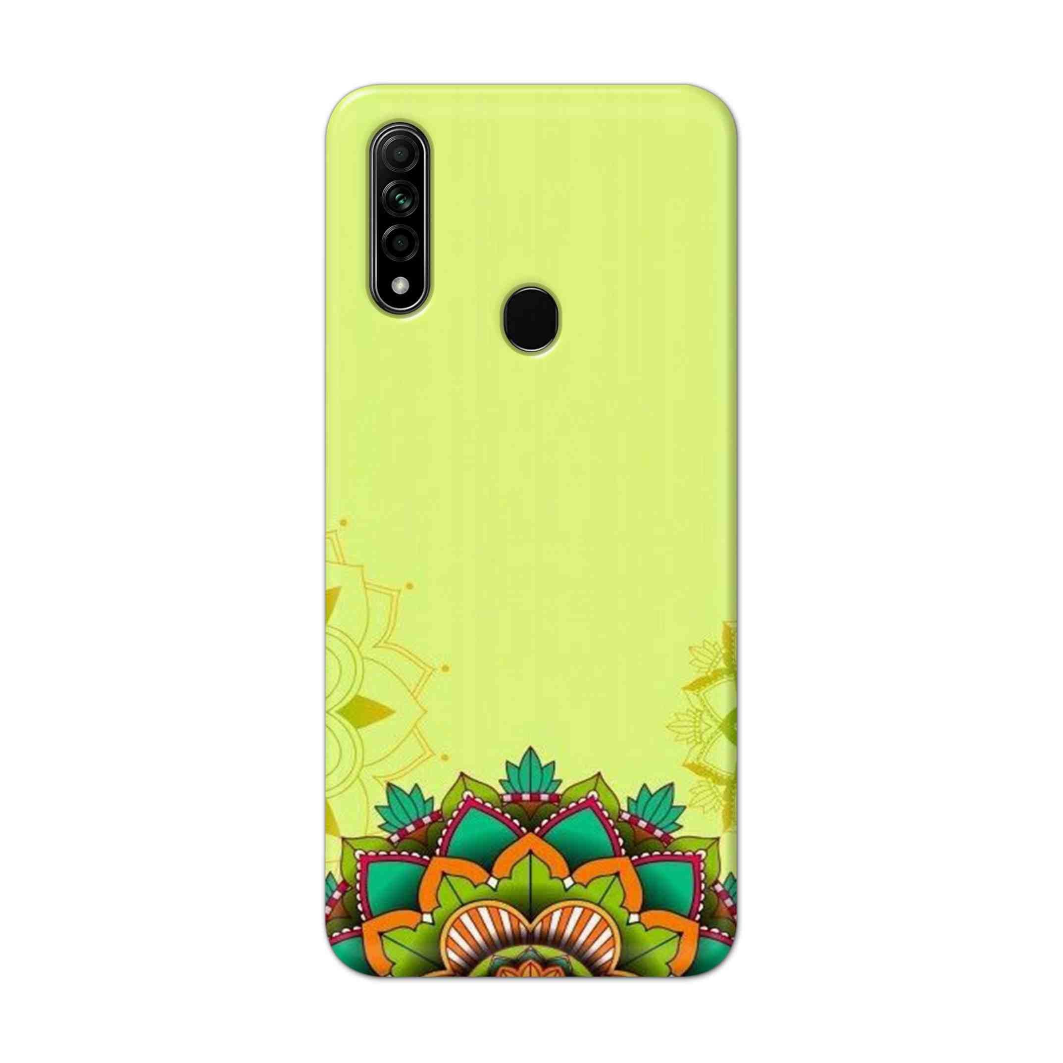 Buy Flower Mandala Hard Back Mobile Phone Case Cover For Oppo A31 (2020) Online