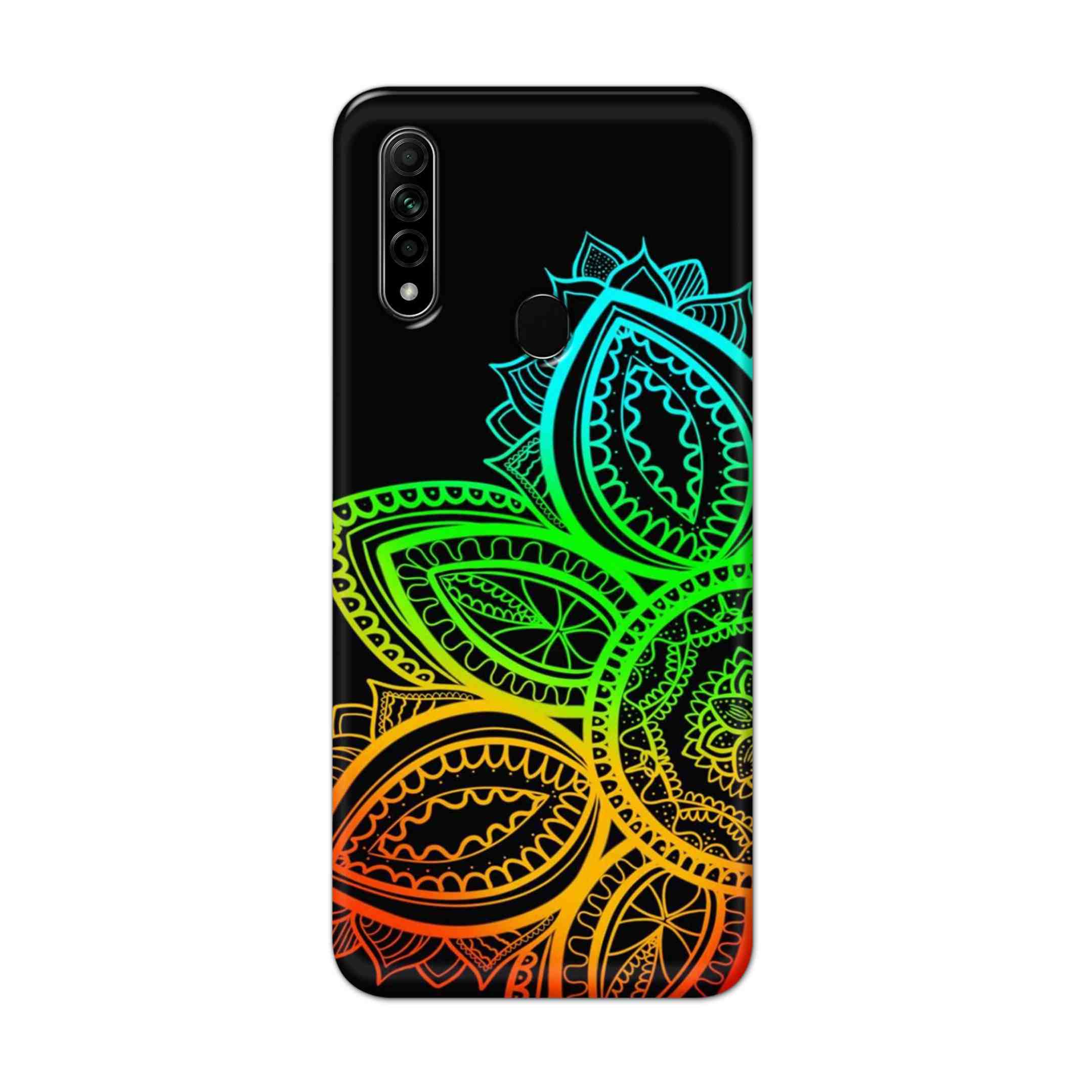 Buy Neon Mandala Hard Back Mobile Phone Case Cover For Oppo A31 (2020) Online