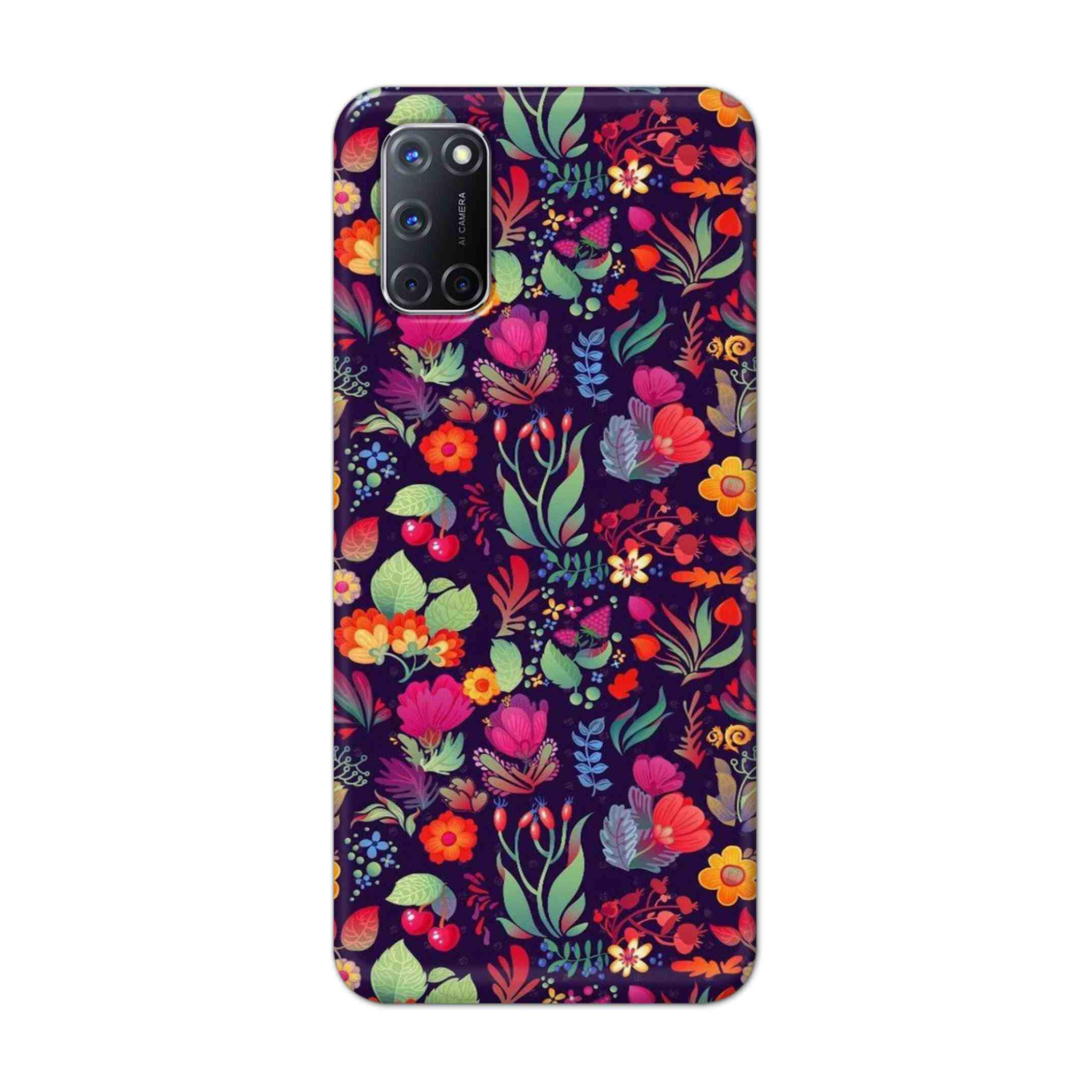 Buy Fruits Flower Hard Back Mobile Phone Case Cover For Oppo A52 Online
