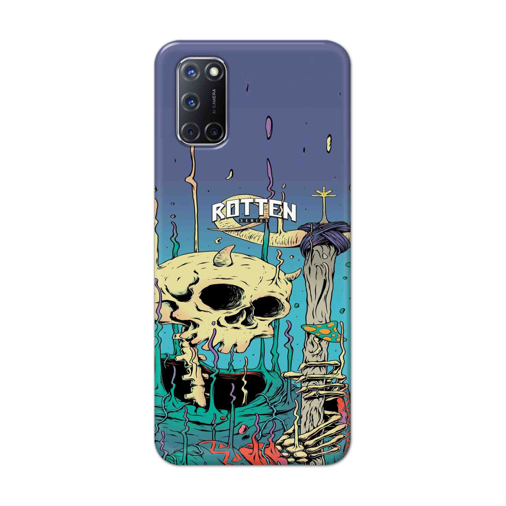 Buy Skull Hard Back Mobile Phone Case Cover For Oppo A52 Online
