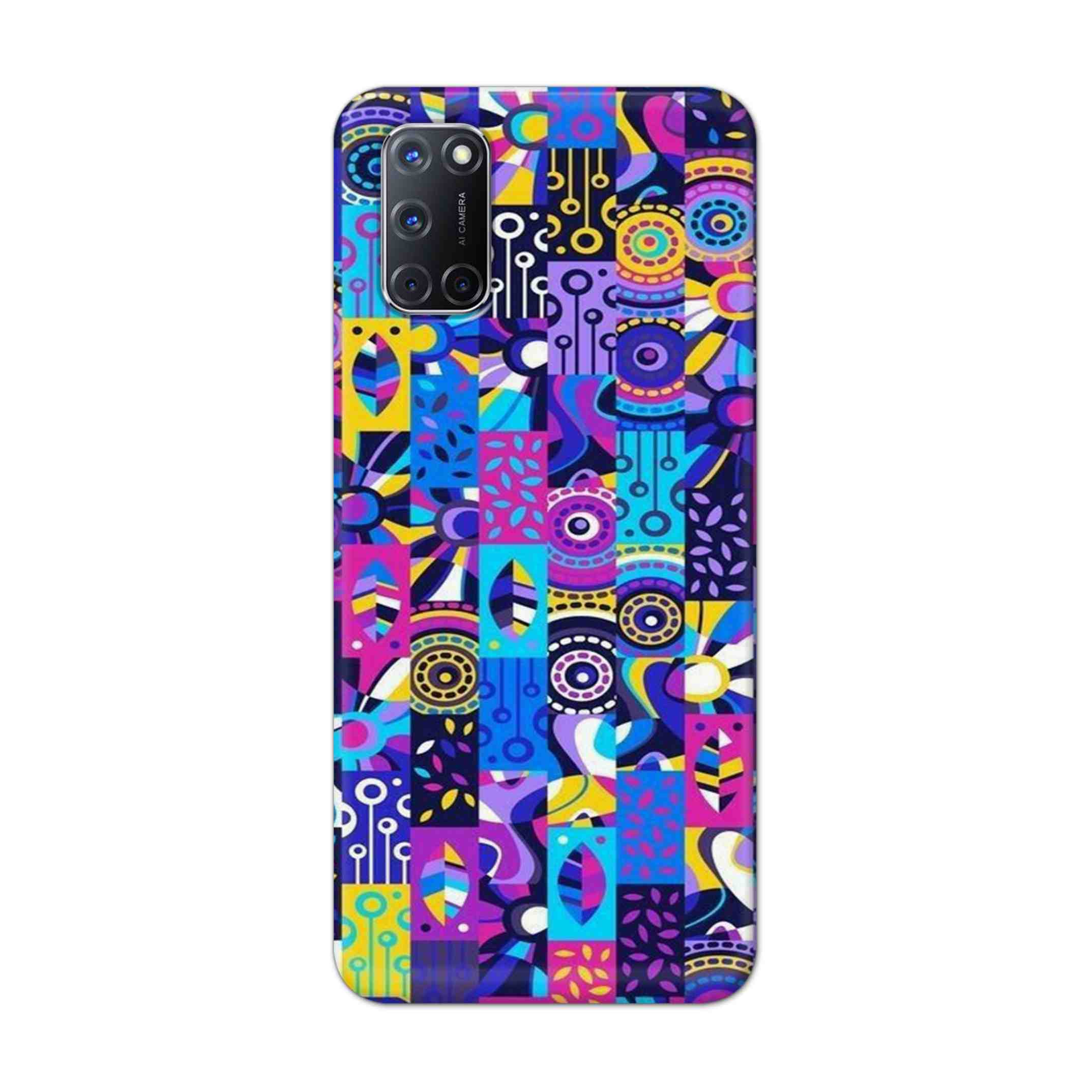 Buy Rainbow Art Hard Back Mobile Phone Case Cover For Oppo A52 Online