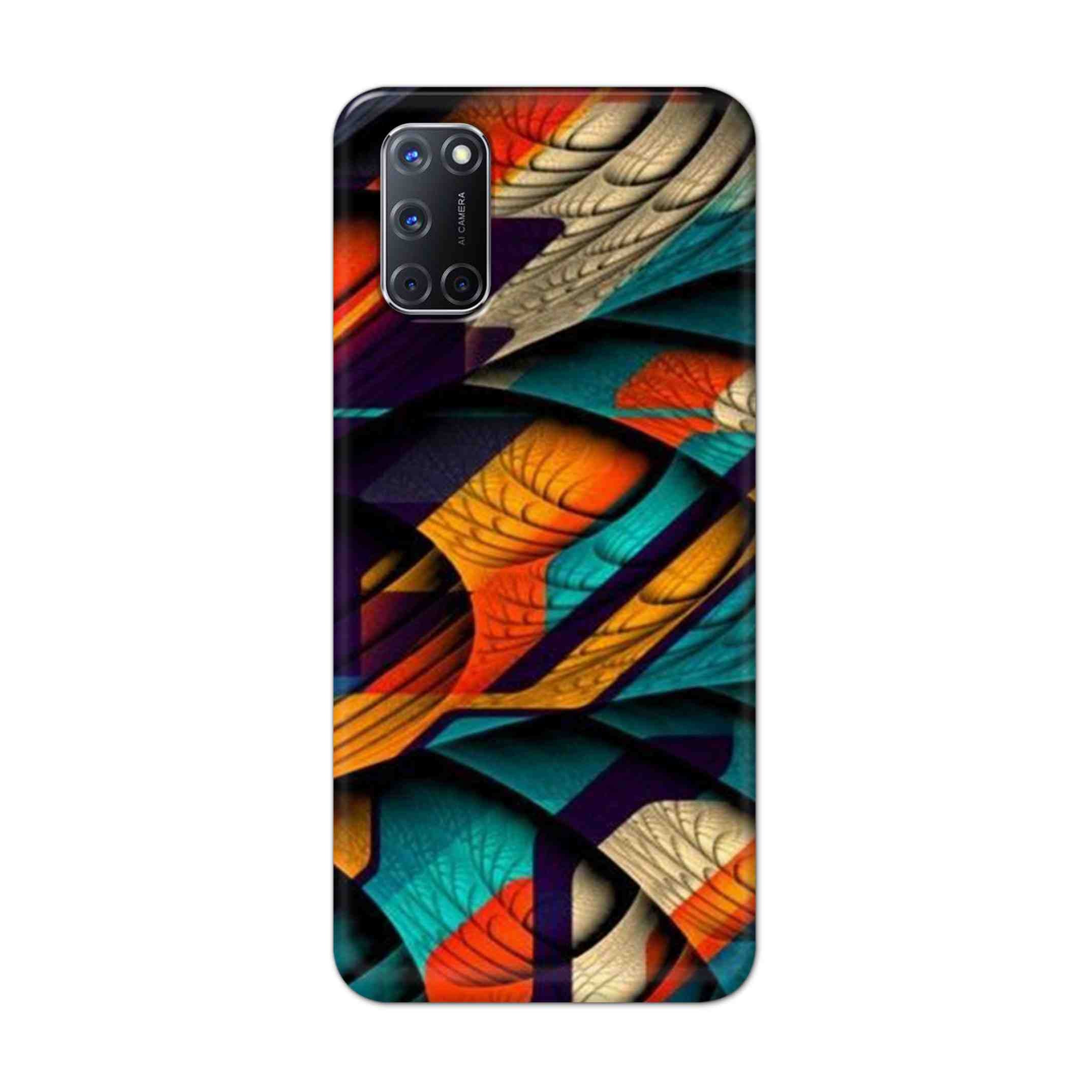 Buy Colour Abstract Hard Back Mobile Phone Case Cover For Oppo A52 Online