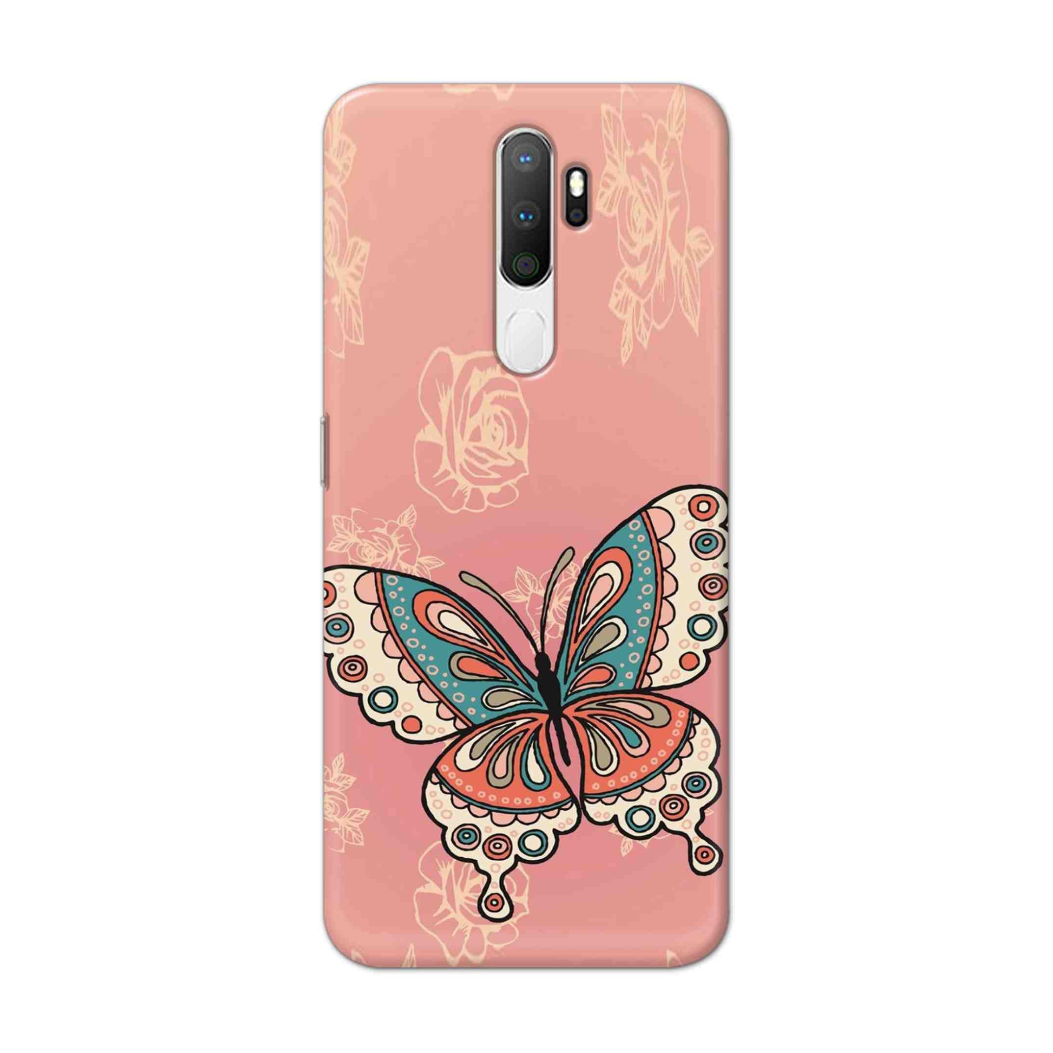Buy Butterfly Hard Back Mobile Phone Case Cover For Oppo A5 (2020) Online