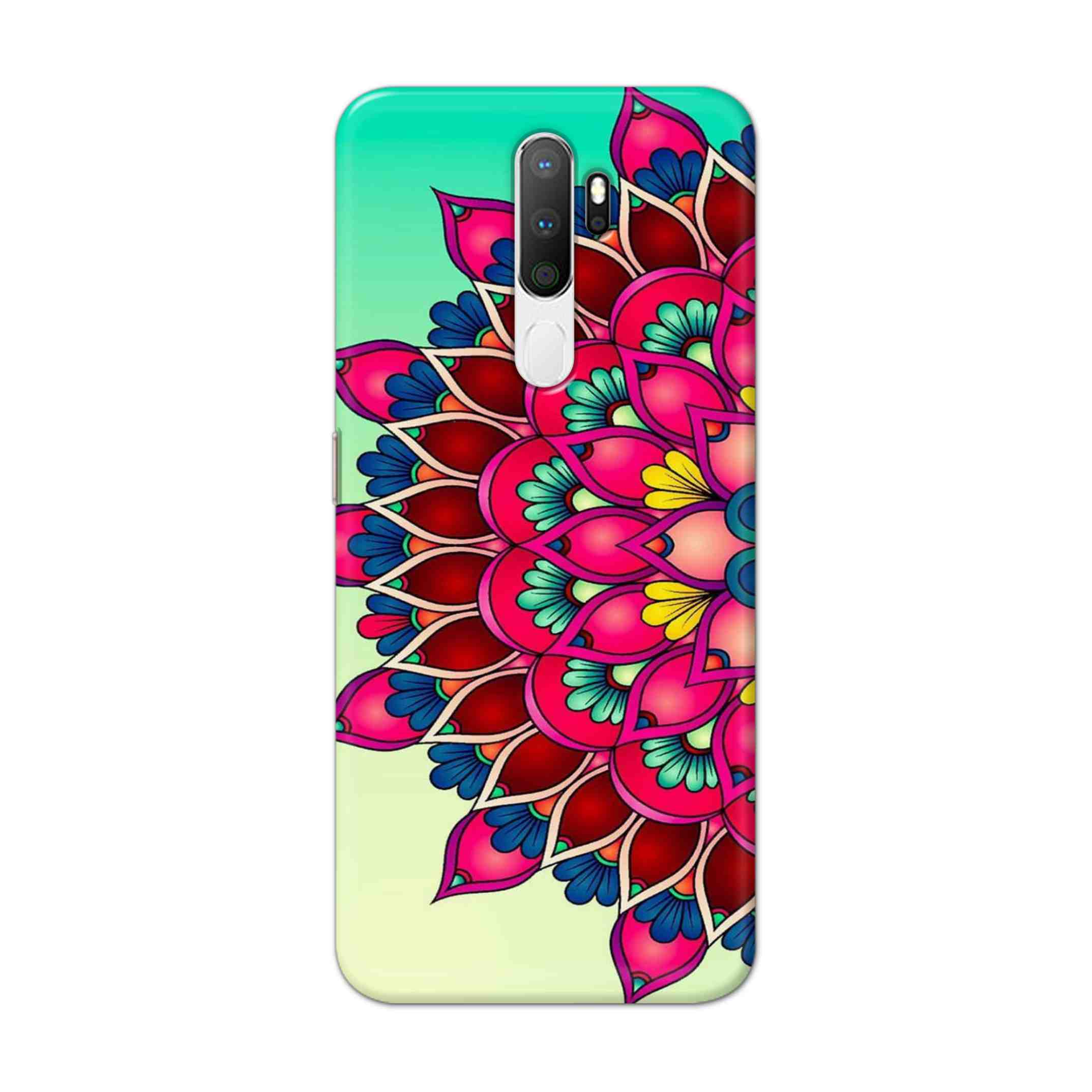 Buy Lotus Mandala Hard Back Mobile Phone Case Cover For Oppo A5 (2020) Online