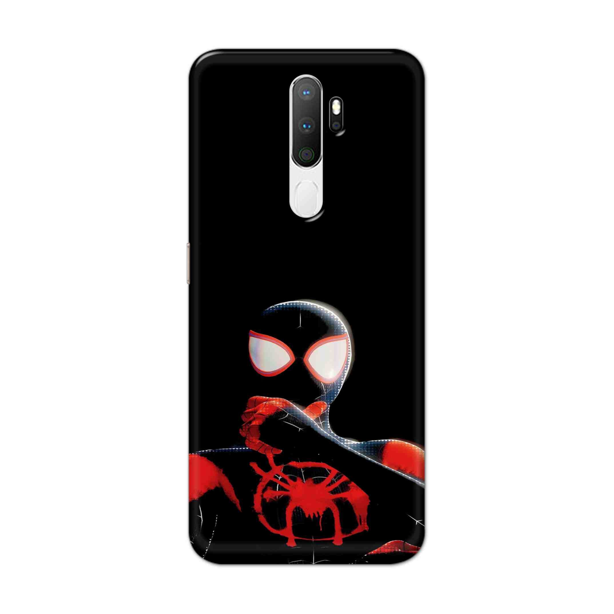 Buy Black Spiderman Hard Back Mobile Phone Case Cover For Oppo A5 (2020) Online