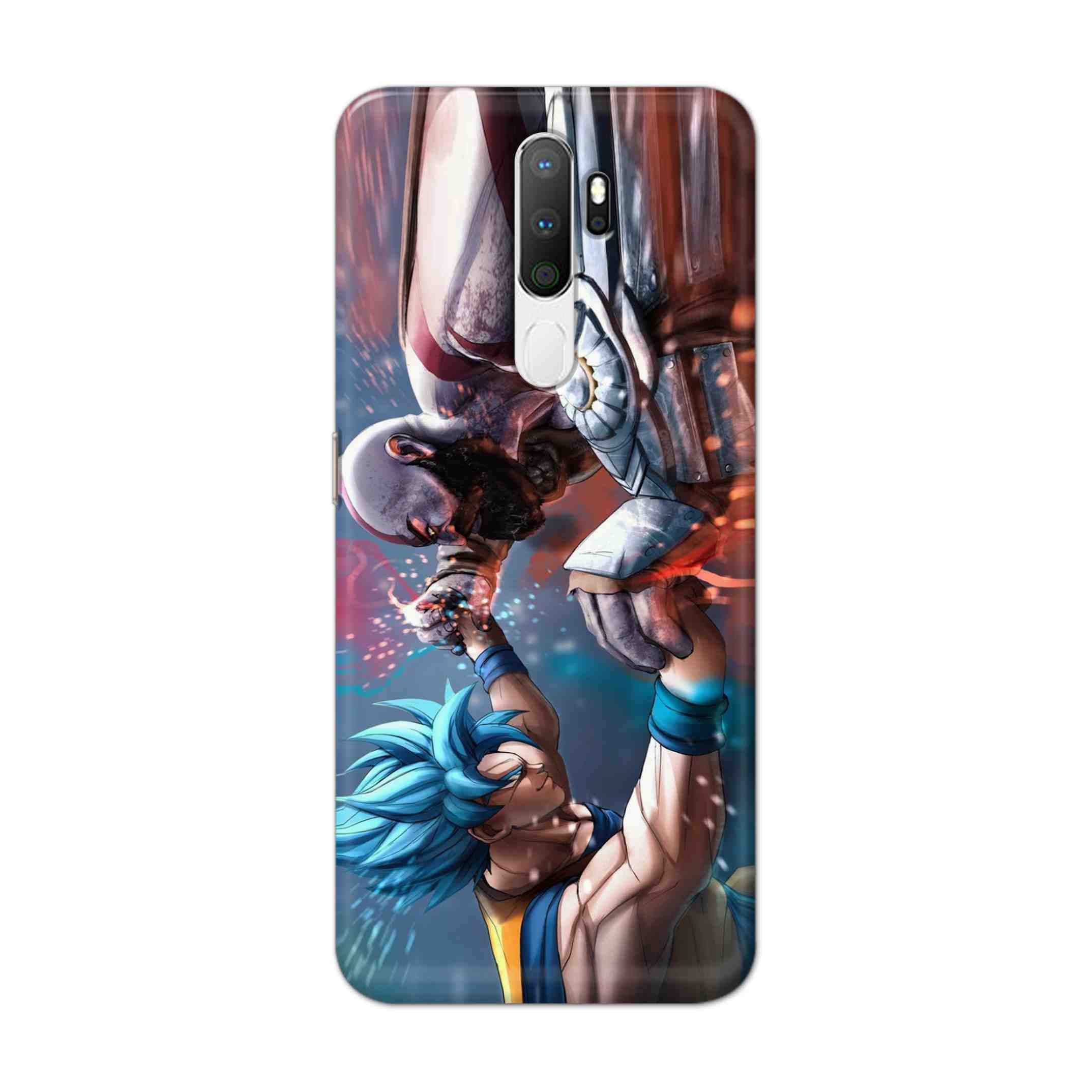 Buy Goku Vs Kratos Hard Back Mobile Phone Case Cover For Oppo A5 (2020) Online
