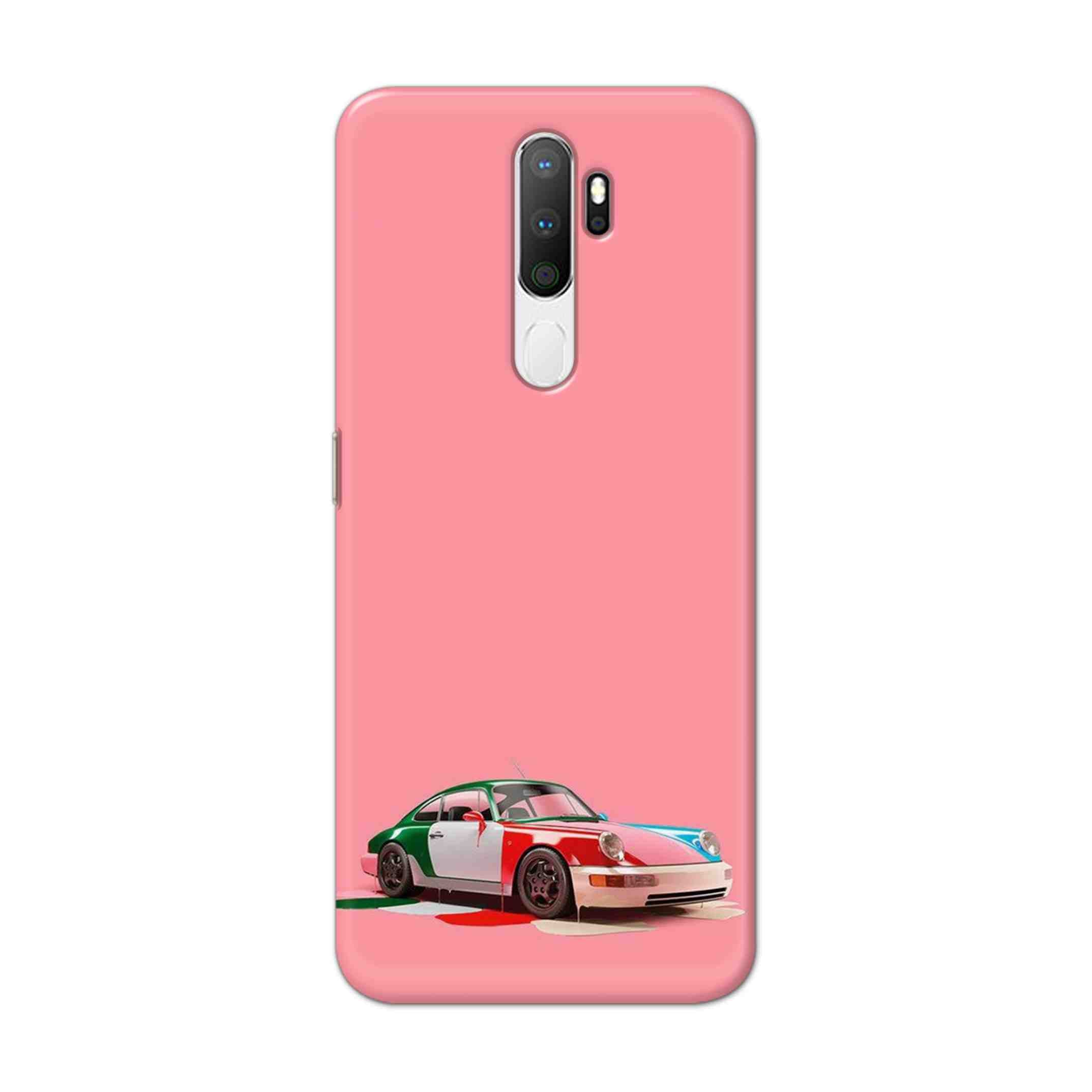 Buy Pink Porche Hard Back Mobile Phone Case Cover For Oppo A5 (2020) Online