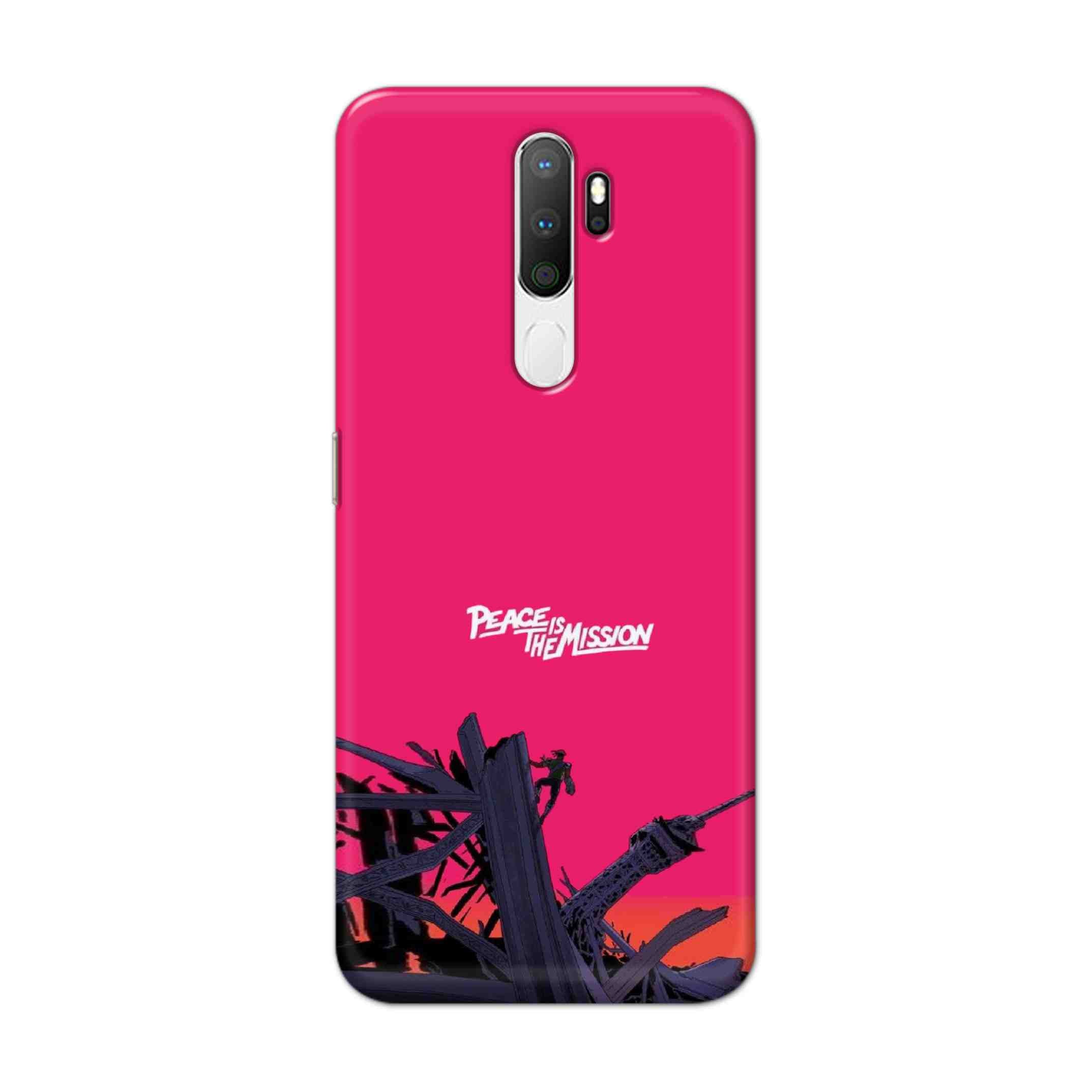 Buy Peace Is The Mission Hard Back Mobile Phone Case Cover For Oppo A5 (2020) Online