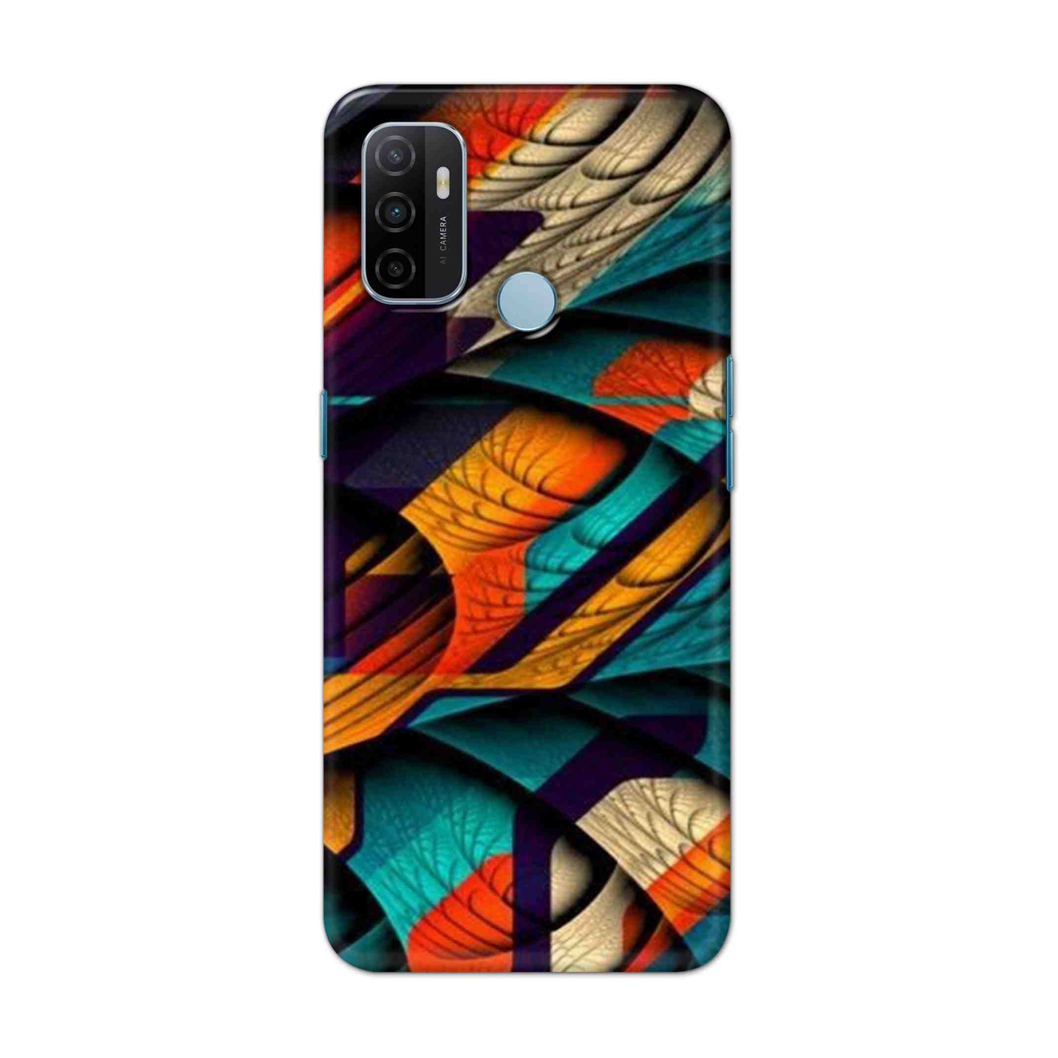 Buy Colour Abstract Hard Back Mobile Phone Case Cover For OPPO A53 (2020) Online
