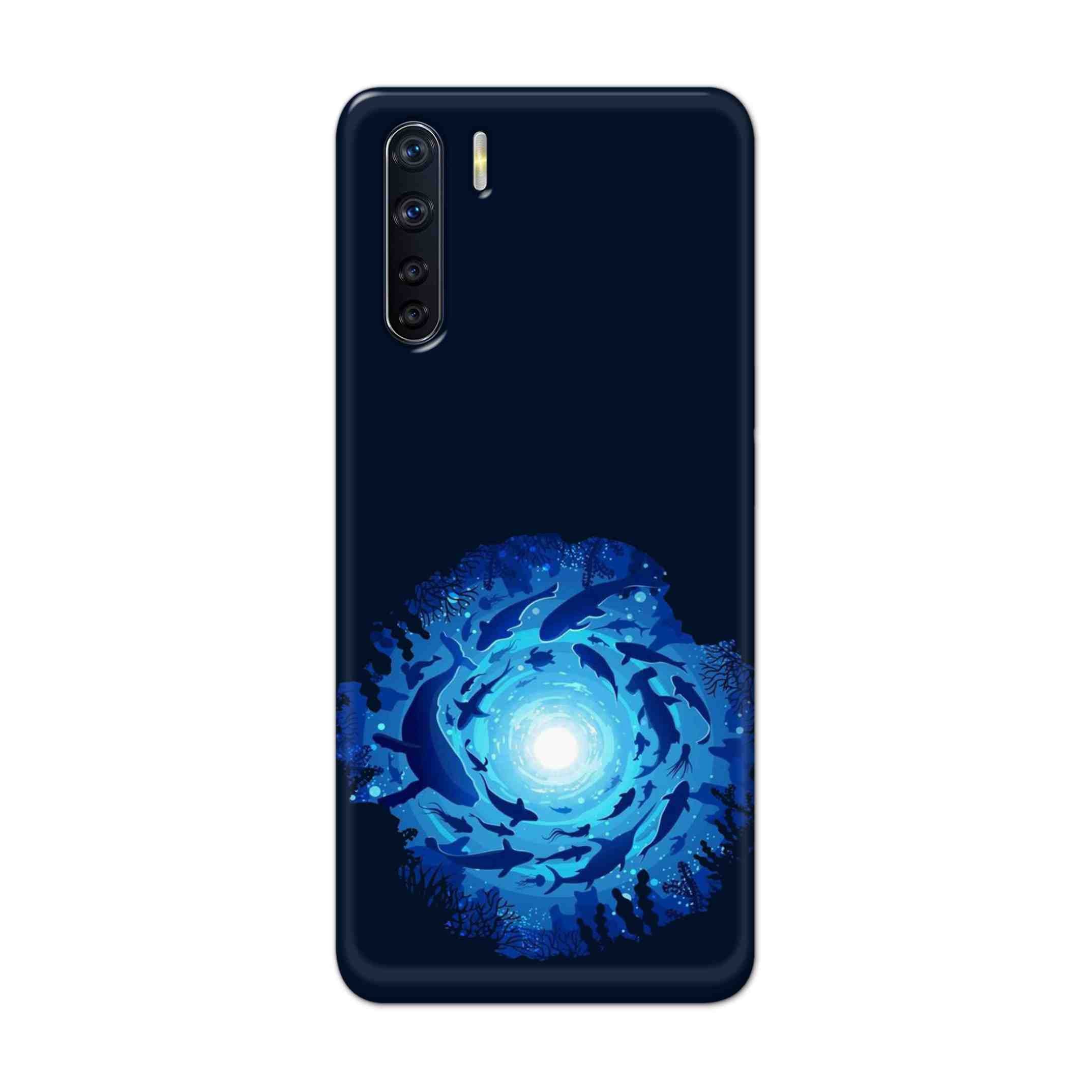 Buy Blue Whale Hard Back Mobile Phone Case Cover For OPPO F15 Online