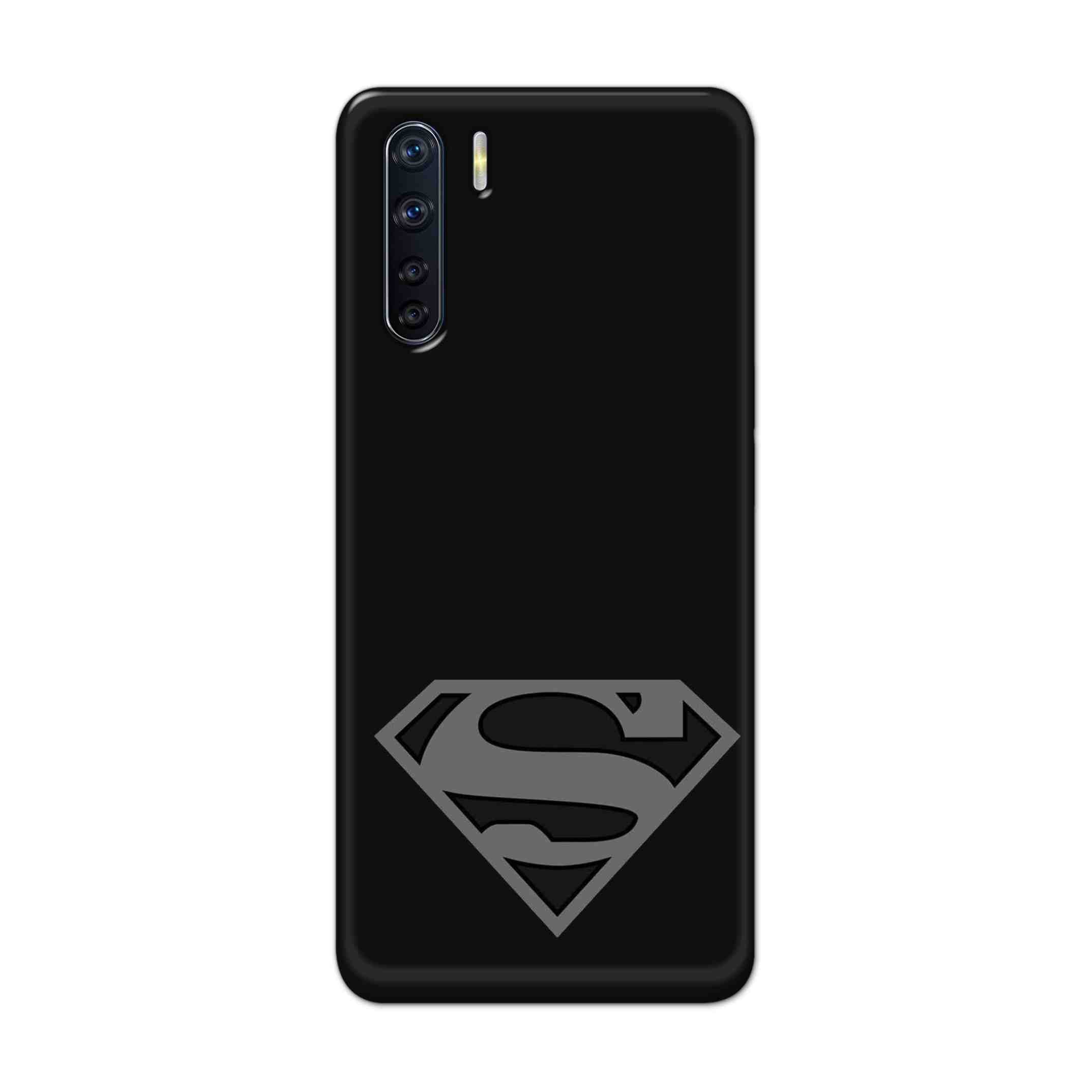 Buy Superman Logo Hard Back Mobile Phone Case Cover For OPPO F15 Online
