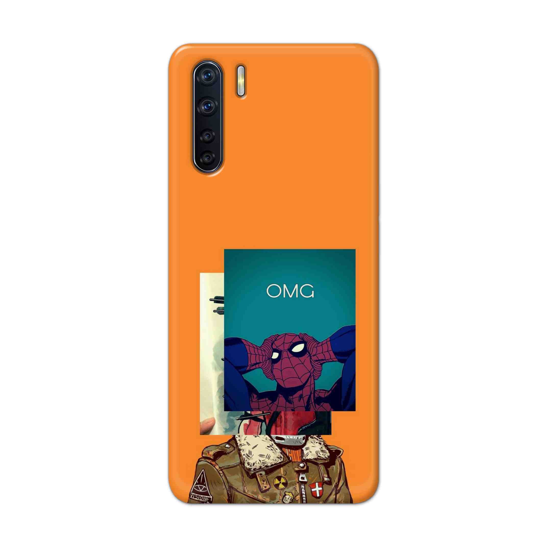 Buy Omg Spiderman Hard Back Mobile Phone Case Cover For OPPO F15 Online