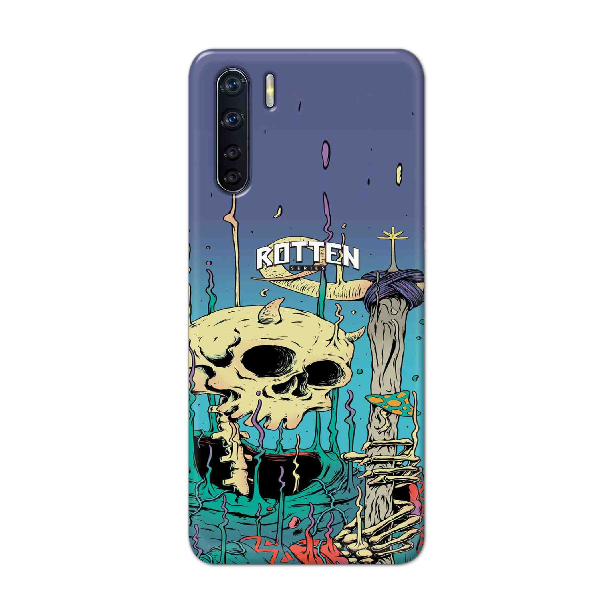 Buy Skull Hard Back Mobile Phone Case Cover For OPPO F15 Online