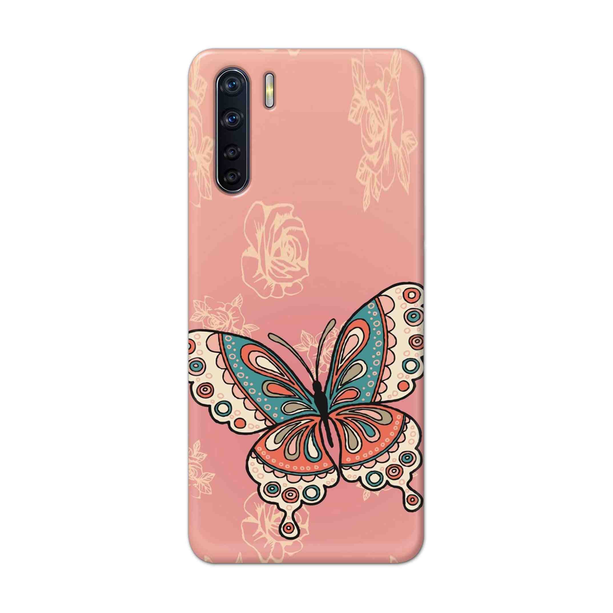 Buy Butterfly Hard Back Mobile Phone Case Cover For OPPO F15 Online