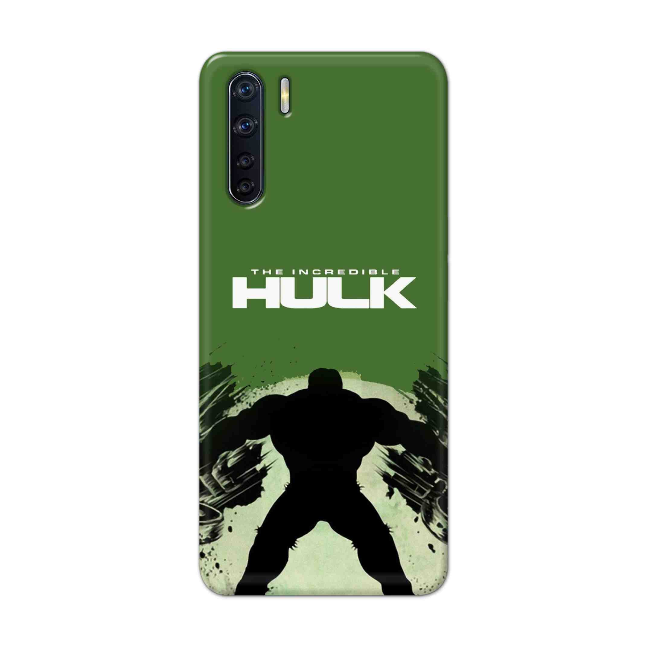 Buy Hulk Hard Back Mobile Phone Case Cover For OPPO F15 Online
