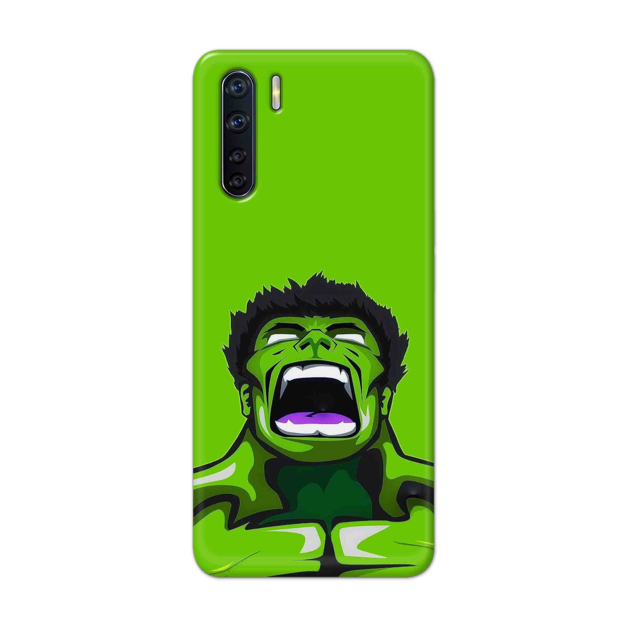 Buy Green Hulk Hard Back Mobile Phone Case Cover For OPPO F15 Online