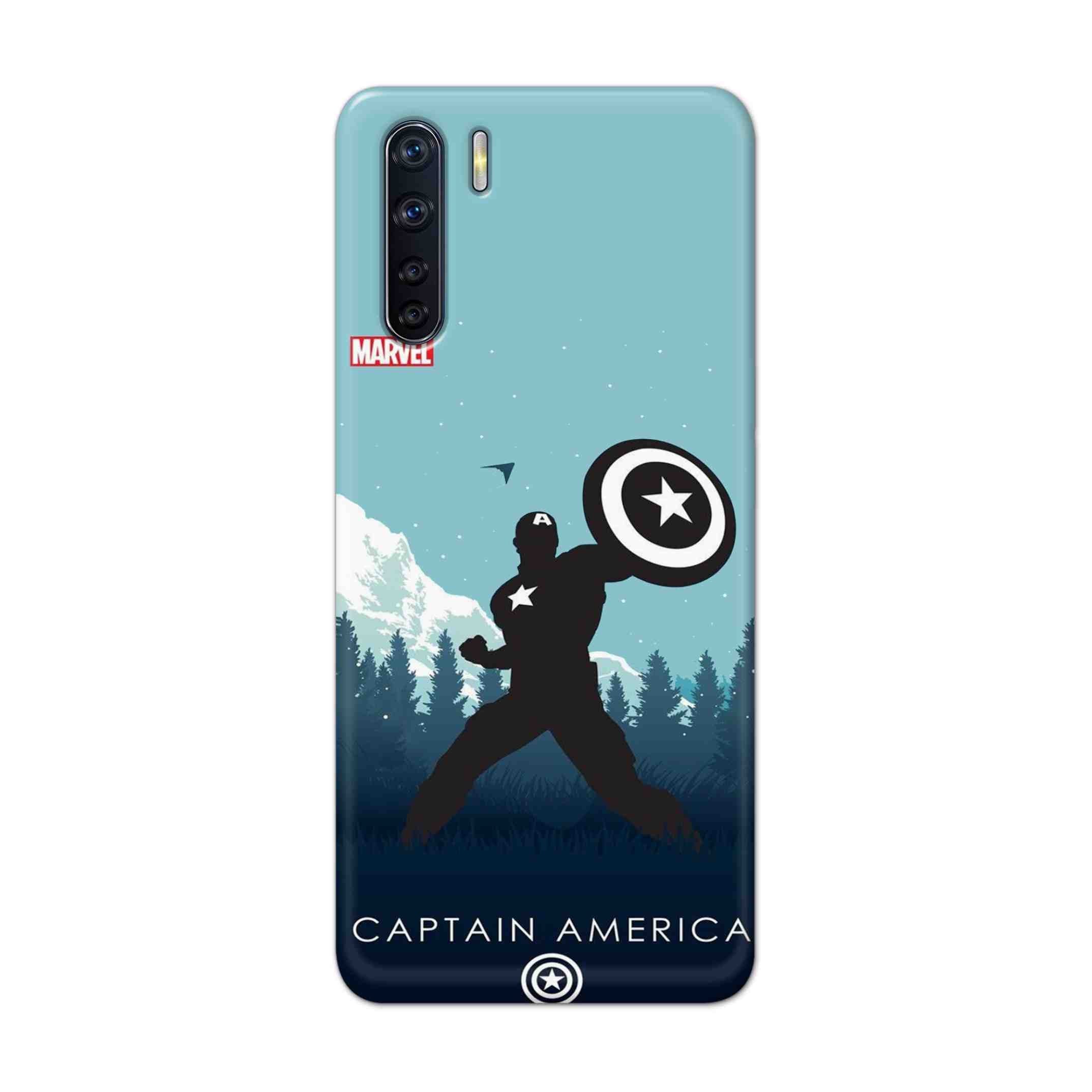Buy Captain America Hard Back Mobile Phone Case Cover For OPPO F15 Online