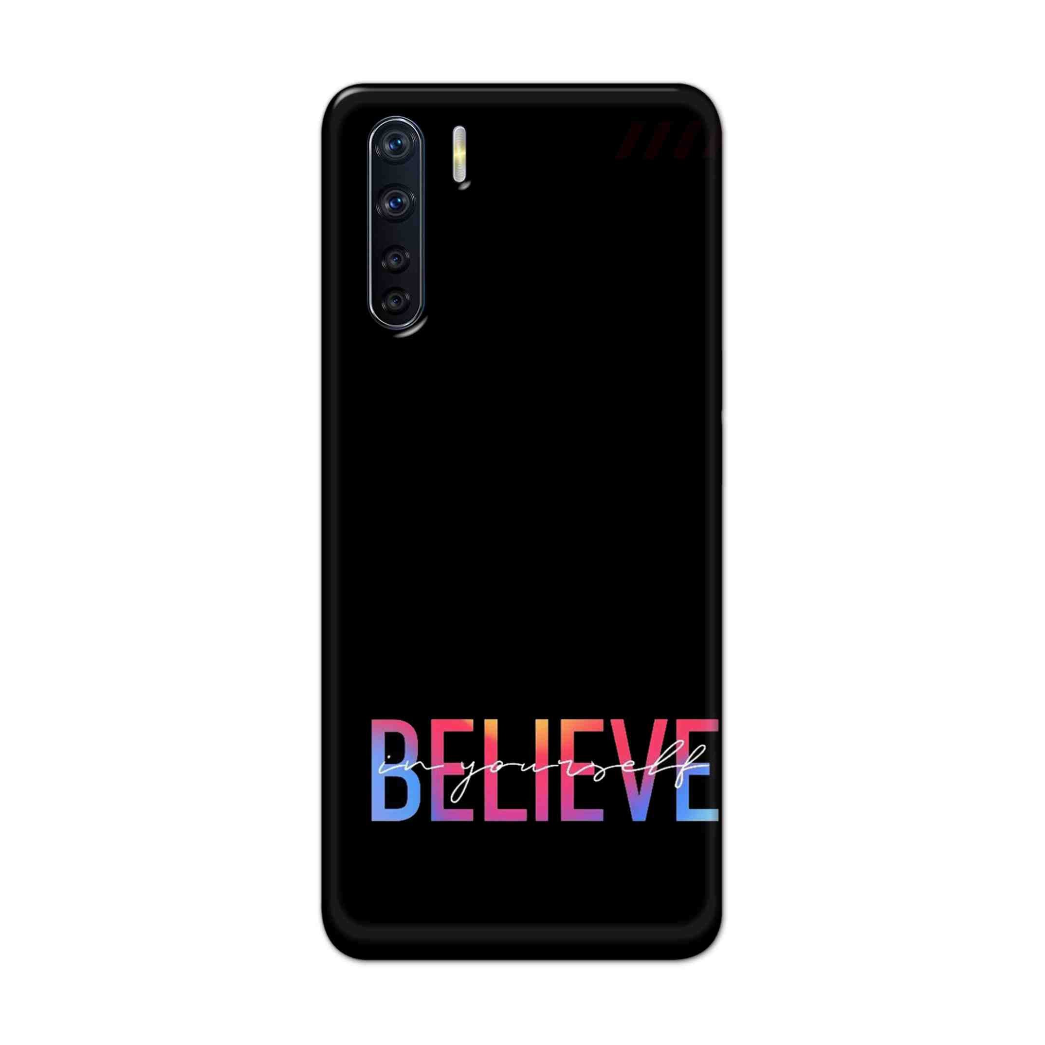 Buy Believe Hard Back Mobile Phone Case Cover For OPPO F15 Online