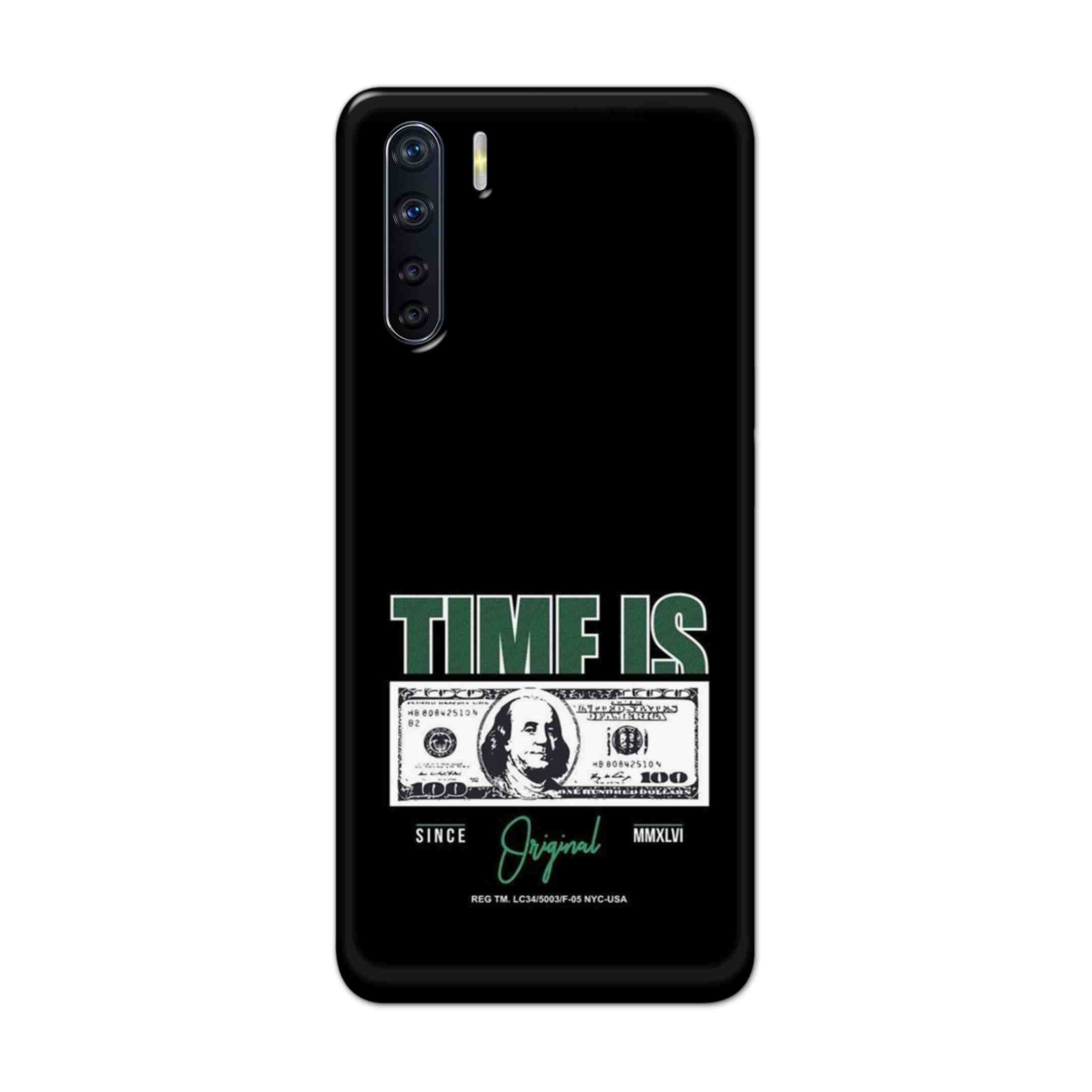 Buy Time Is Money Hard Back Mobile Phone Case Cover For OPPO F15 Online