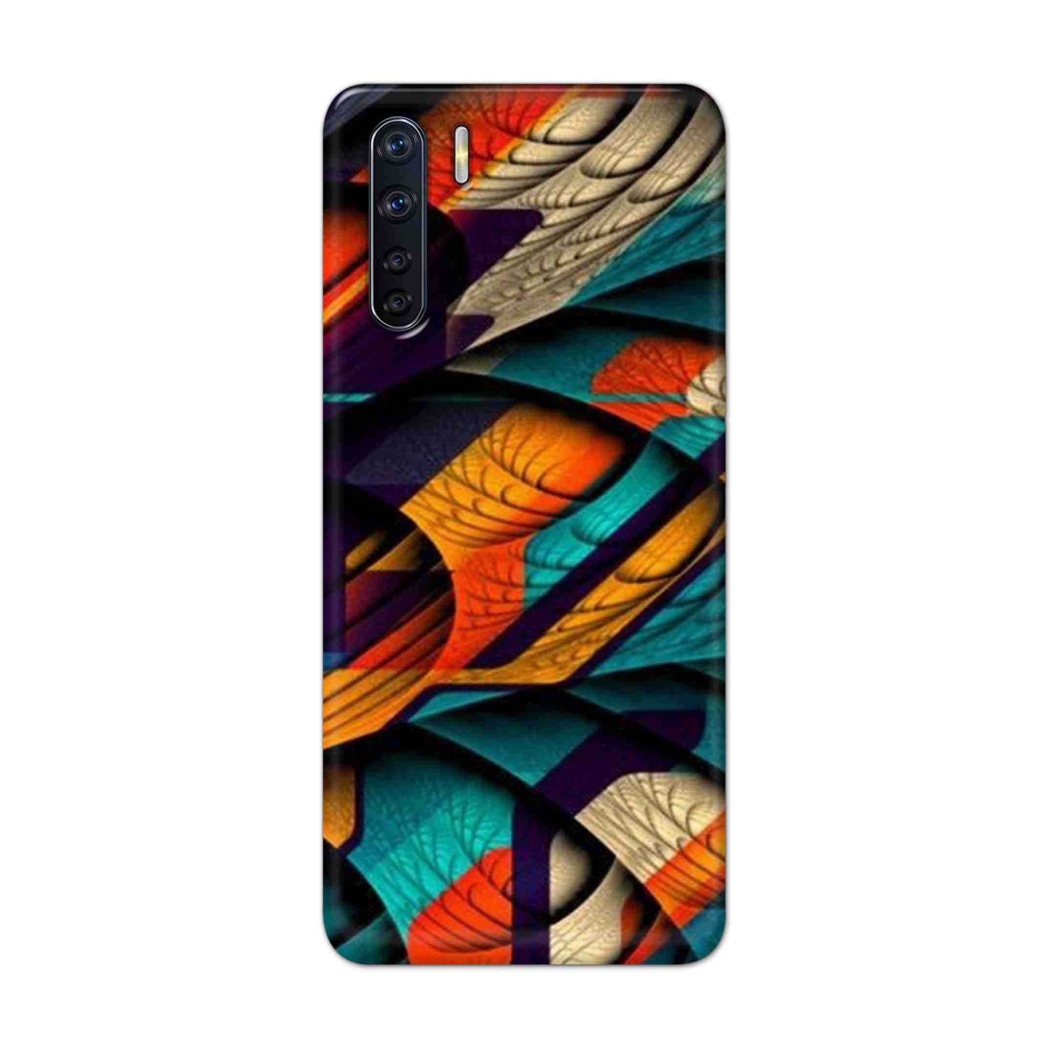 Buy Colour Abstract Hard Back Mobile Phone Case Cover For OPPO F15 Online