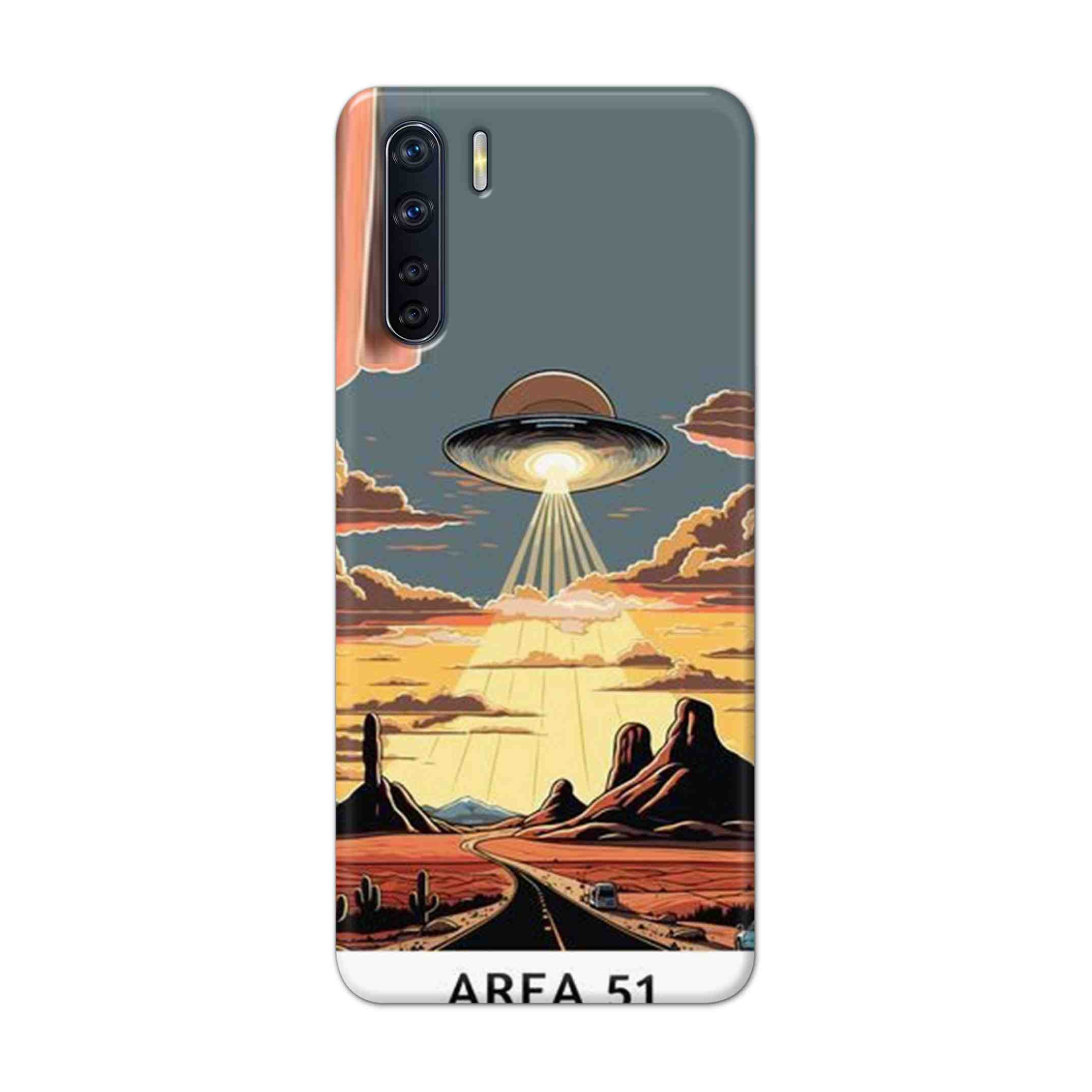 Buy Area 51 Hard Back Mobile Phone Case Cover For OPPO F15 Online