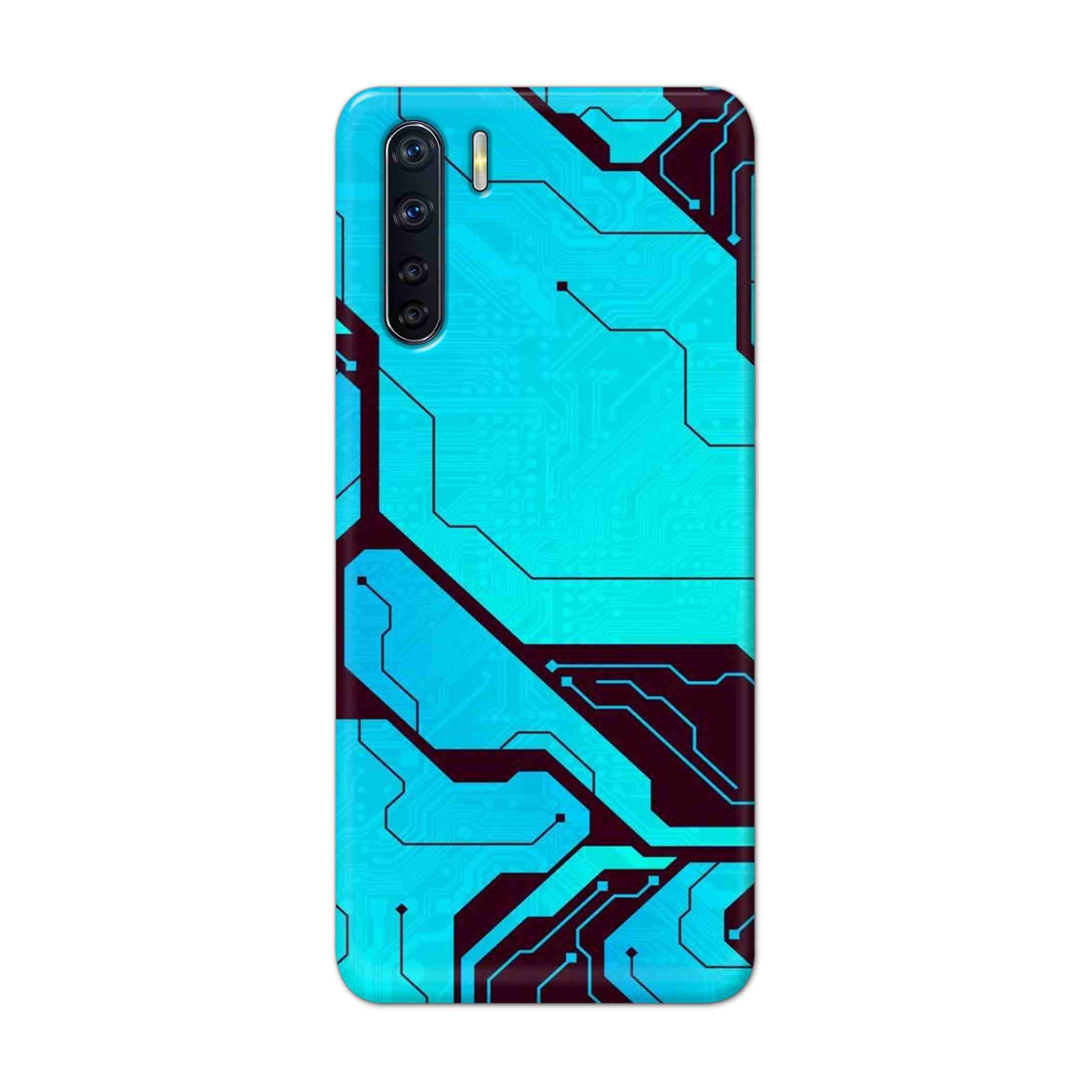 Buy Futuristic Line Hard Back Mobile Phone Case Cover For OPPO F15 Online