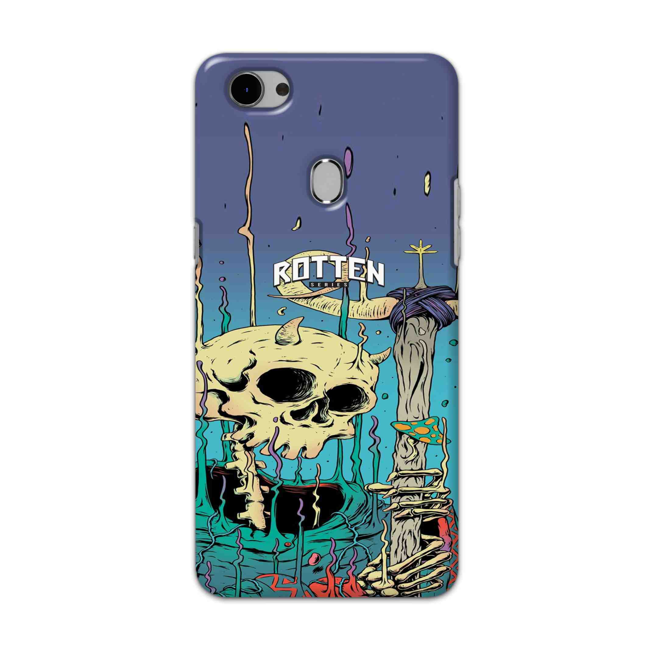 Buy Skull Hard Back Mobile Phone Case Cover For Oppo F7 Online