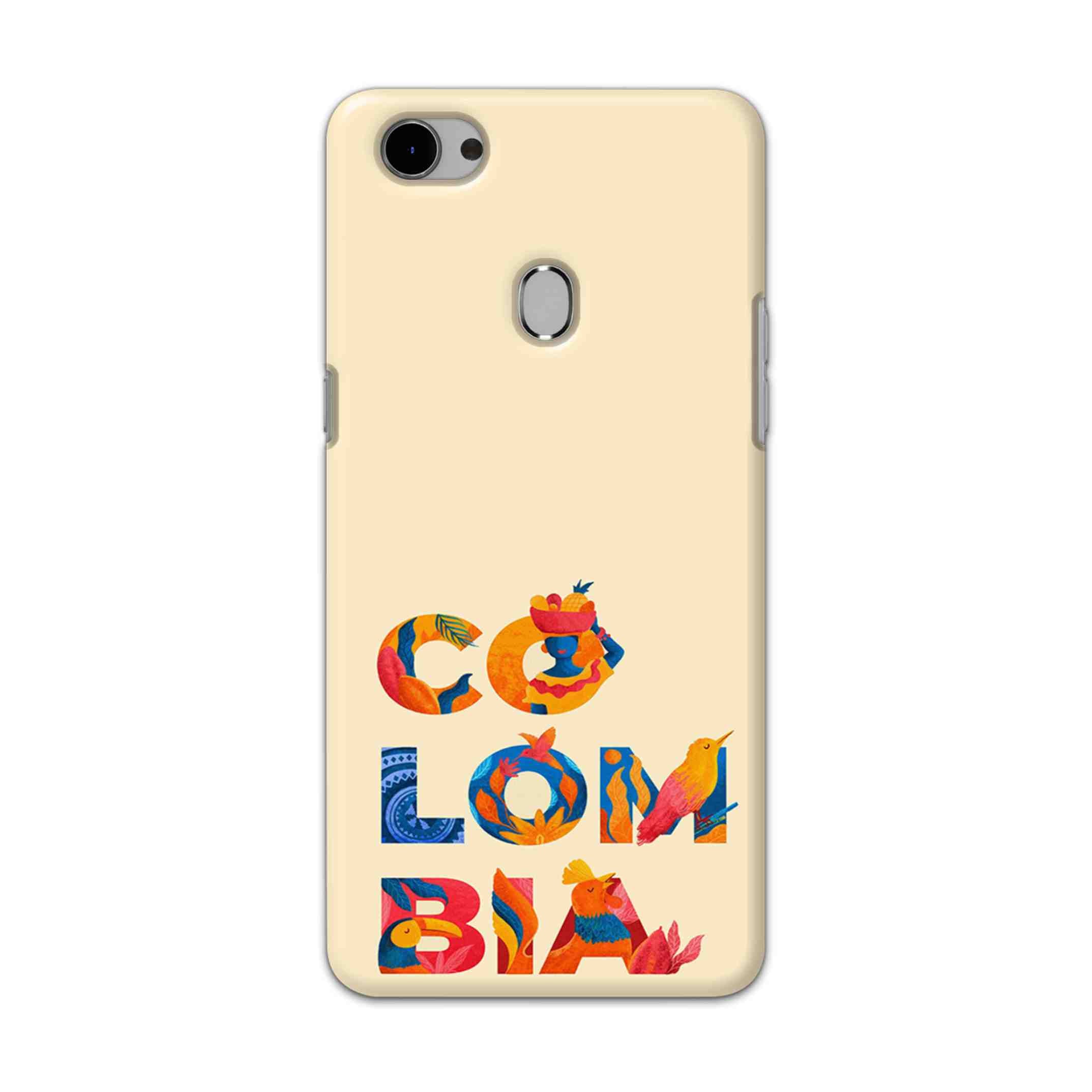 Buy Colombia Hard Back Mobile Phone Case Cover For Oppo F7 Online