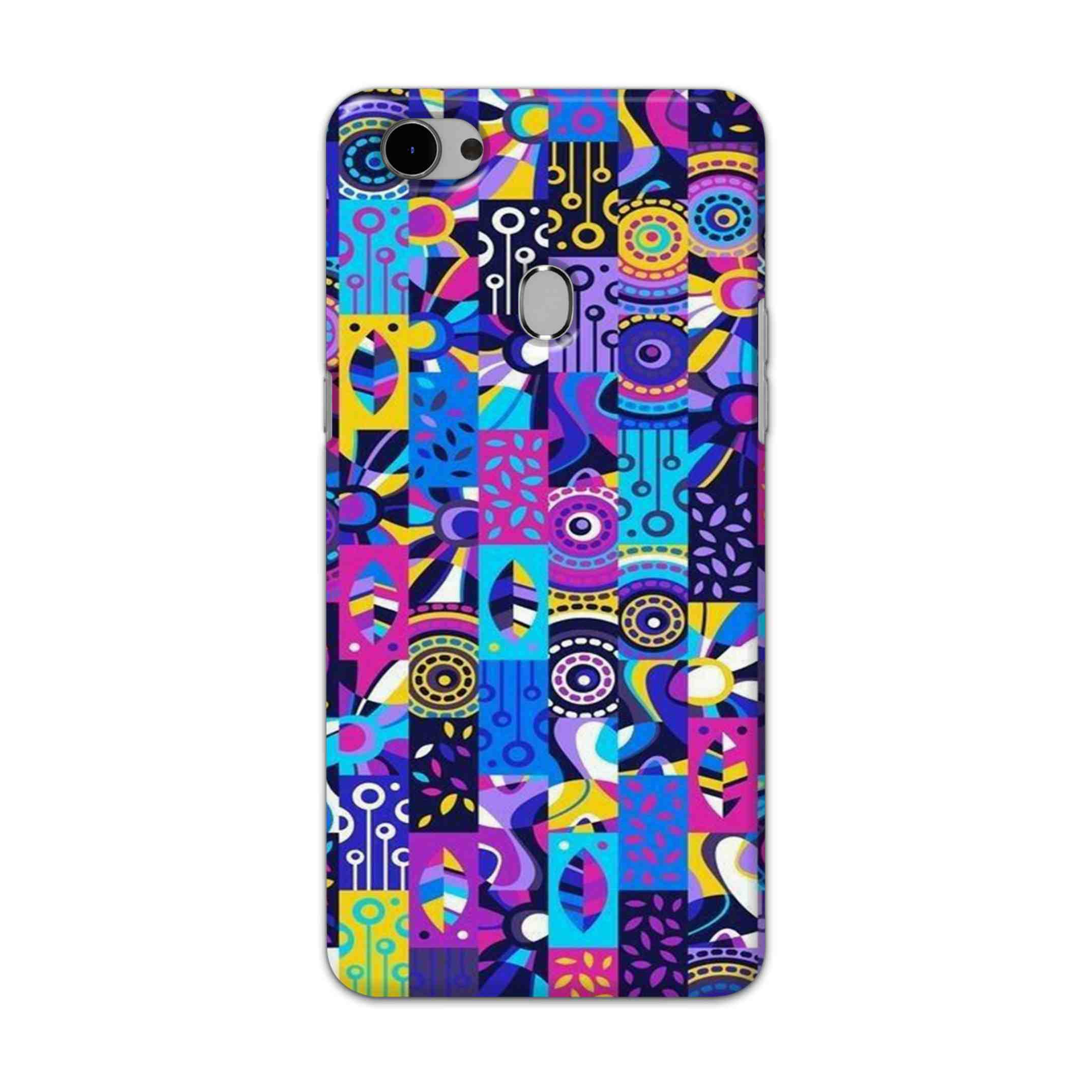 Buy Rainbow Art Hard Back Mobile Phone Case Cover For Oppo F7 Online
