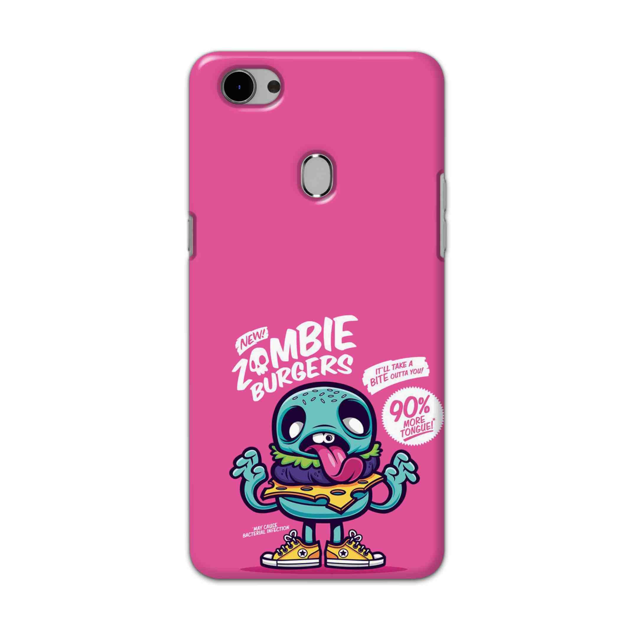 Buy New Zombie Burgers Hard Back Mobile Phone Case Cover For Oppo F7 Online