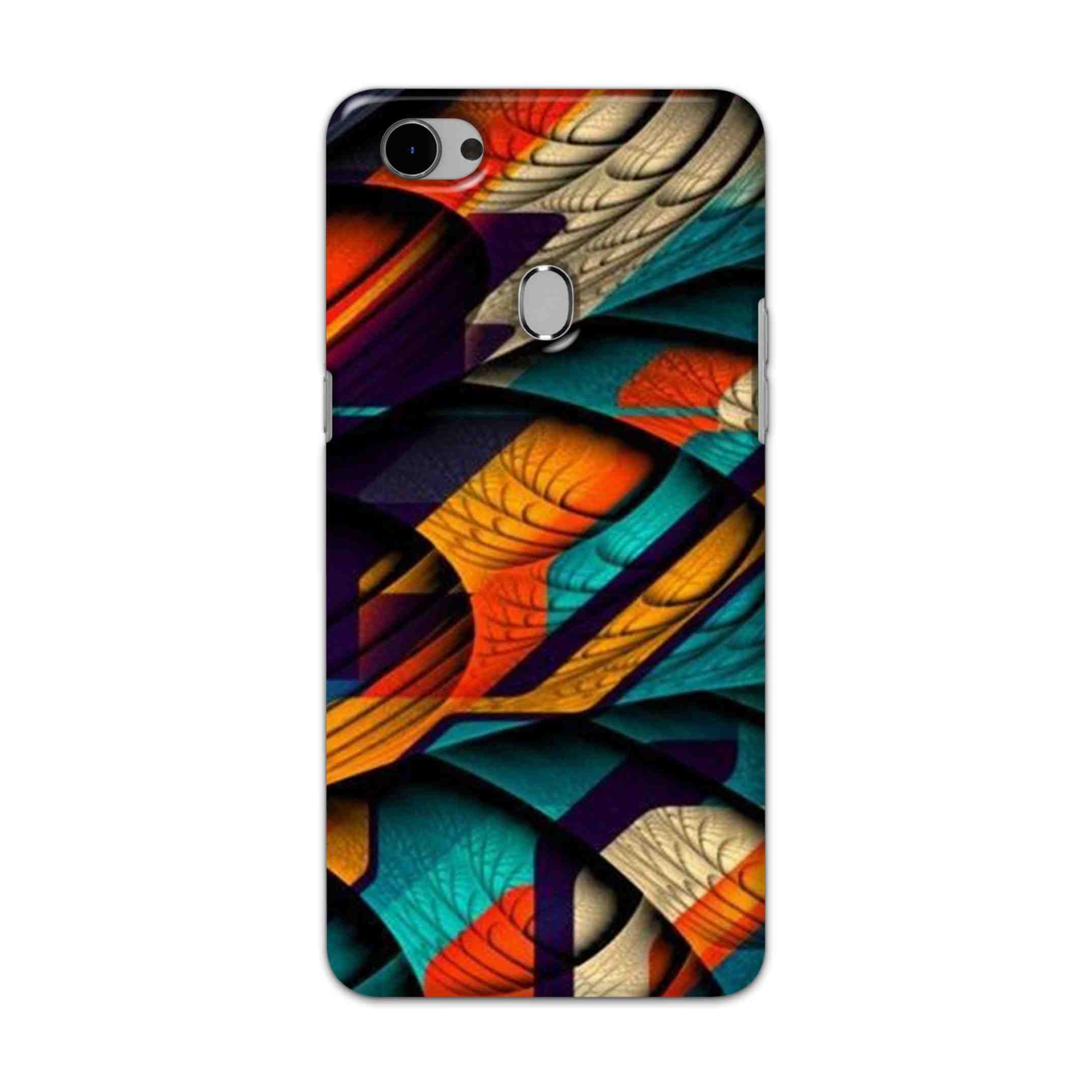 Buy Colour Abstract Hard Back Mobile Phone Case Cover For Oppo F7 Online