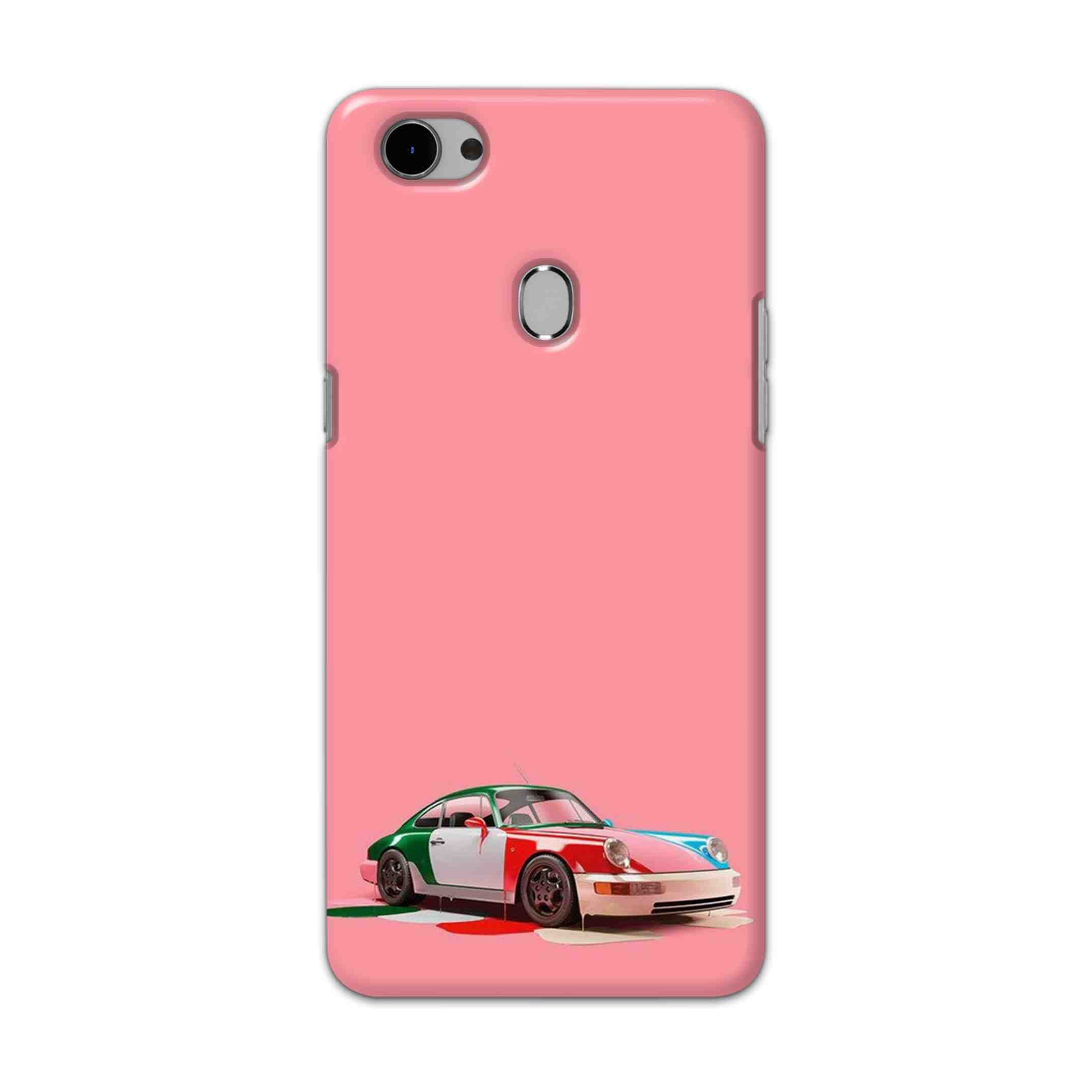 Buy Pink Porche Hard Back Mobile Phone Case Cover For Oppo F7 Online
