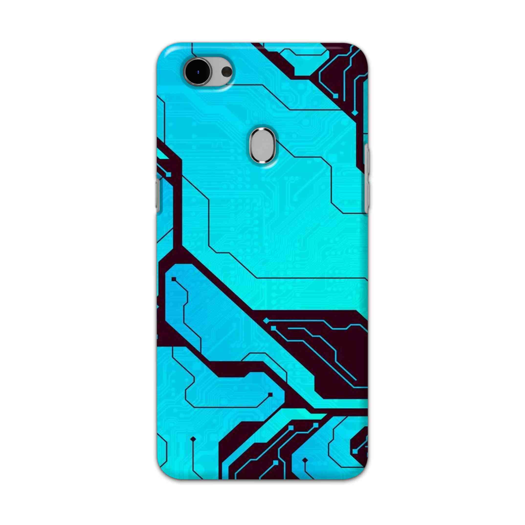 Buy Futuristic Line Hard Back Mobile Phone Case Cover For Oppo F7 Online