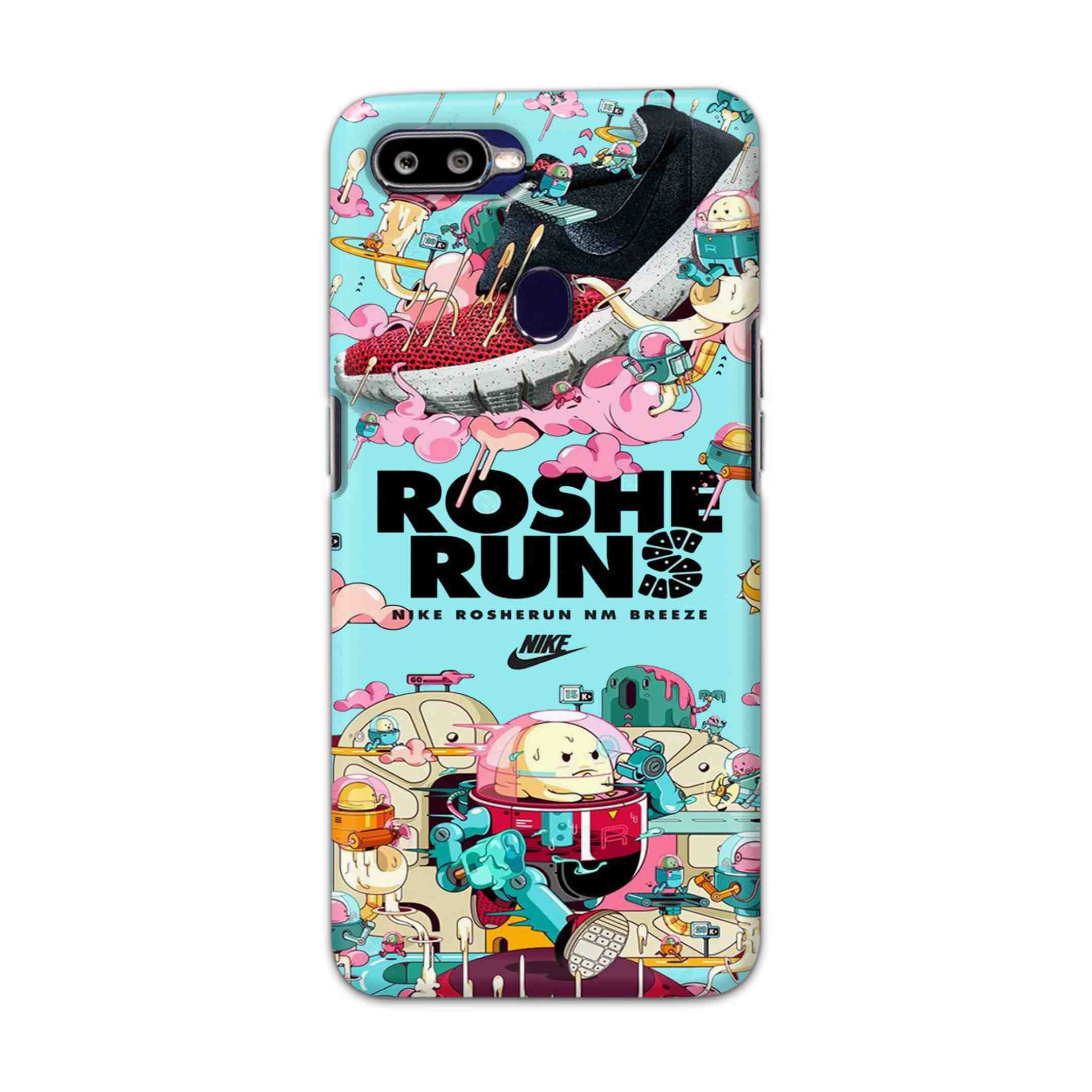 Buy Roshe Runs Hard Back Mobile Phone Case/Cover For Oppo F9 / F9 Pro Online