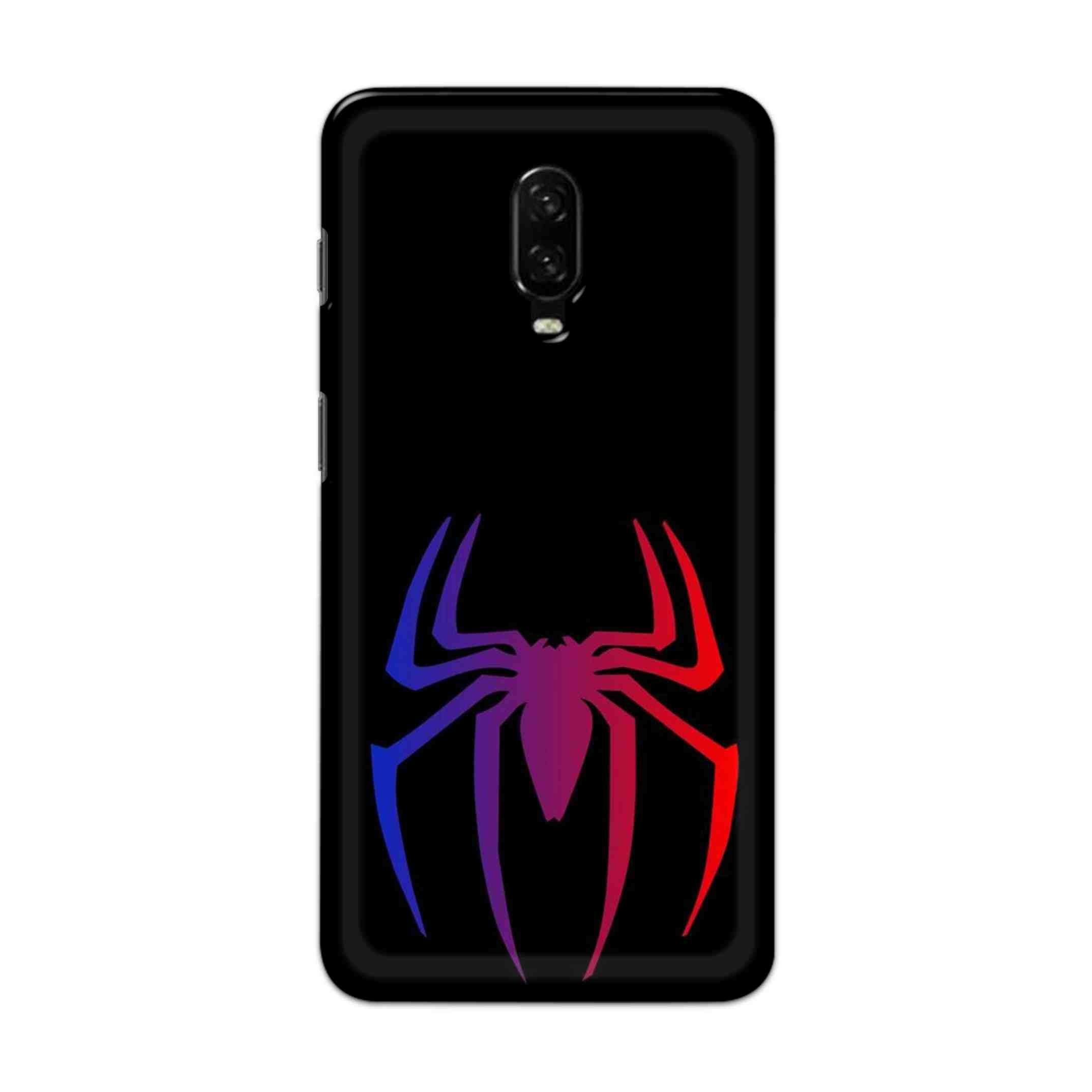 Buy Neon Spiderman Logo Hard Back Mobile Phone Case Cover For OnePlus 6T Online