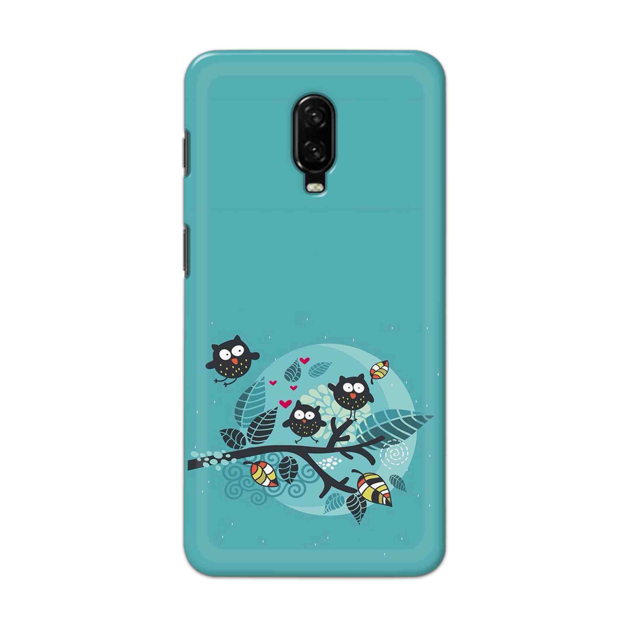 Buy Owl Hard Back Mobile Phone Case Cover For OnePlus 6T Online